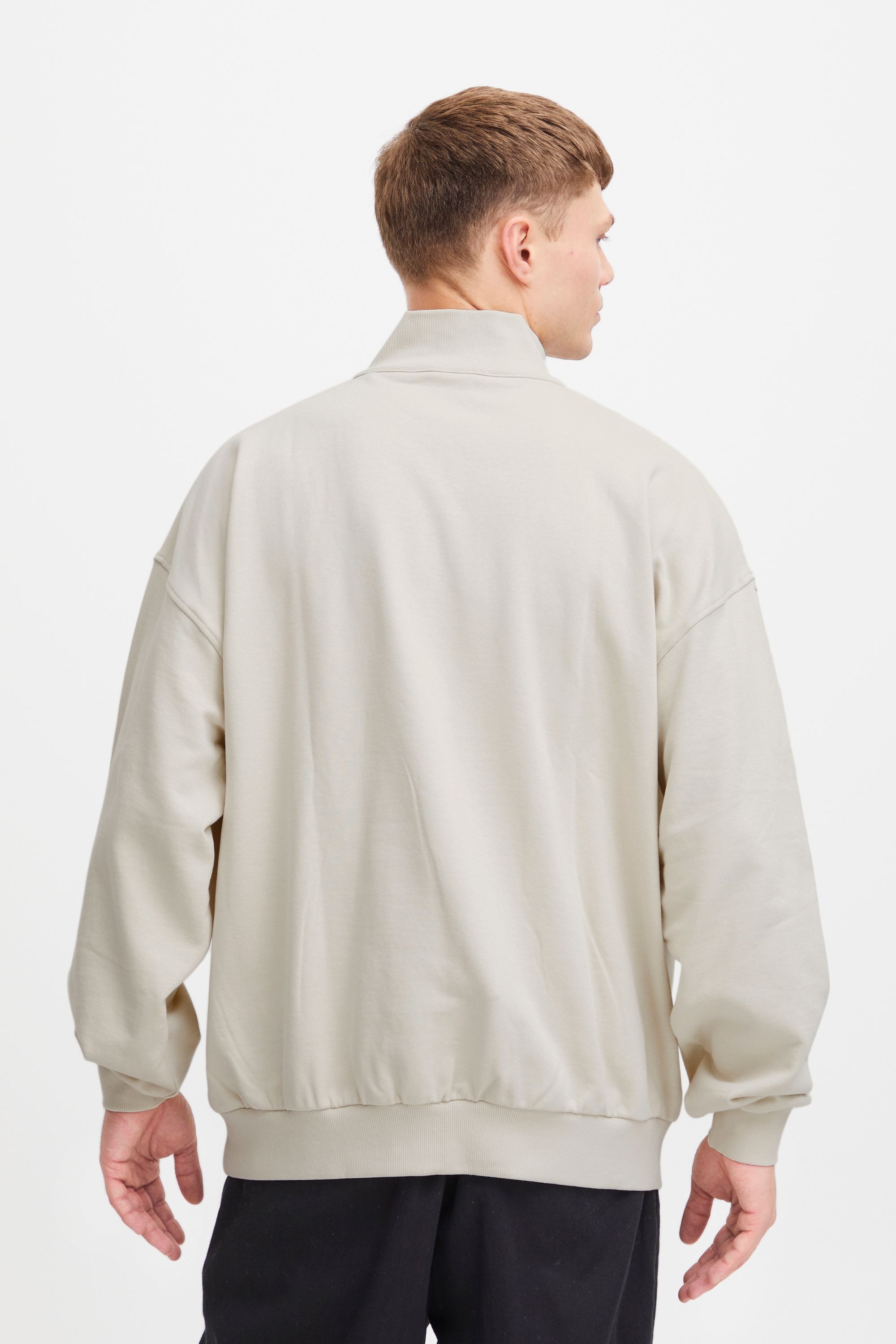 !Solid Sweatshirt SDIlham Cooler Troyer mit Logo