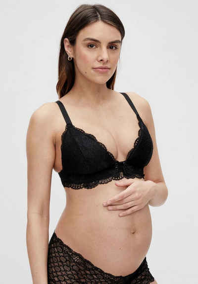 Mamalicious Schwangerschafts-BH MLZENINA LACE NURSING BRA A. NOOS mit Zierknöpfen am Dekolleté