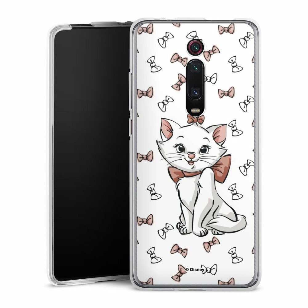 DeinDesign Handyhülle Aristocats Marie Disney Katze Marie Shy, Xiaomi Mi 9T Pro Silikon Hülle Bumper Case Handy Schutzhülle