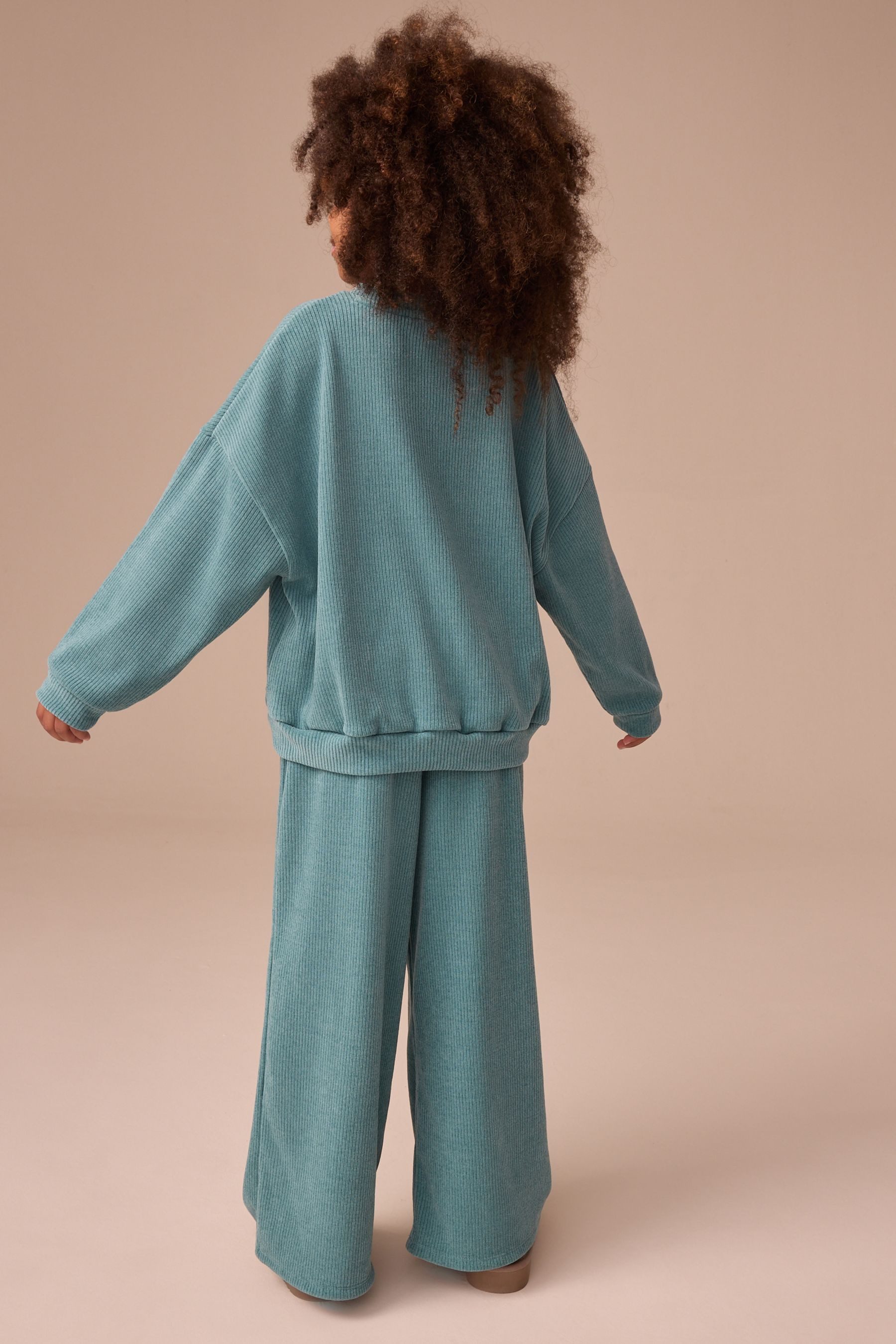 Next Sweatanzug Langärmeliges Cord-Set (2-tlg)