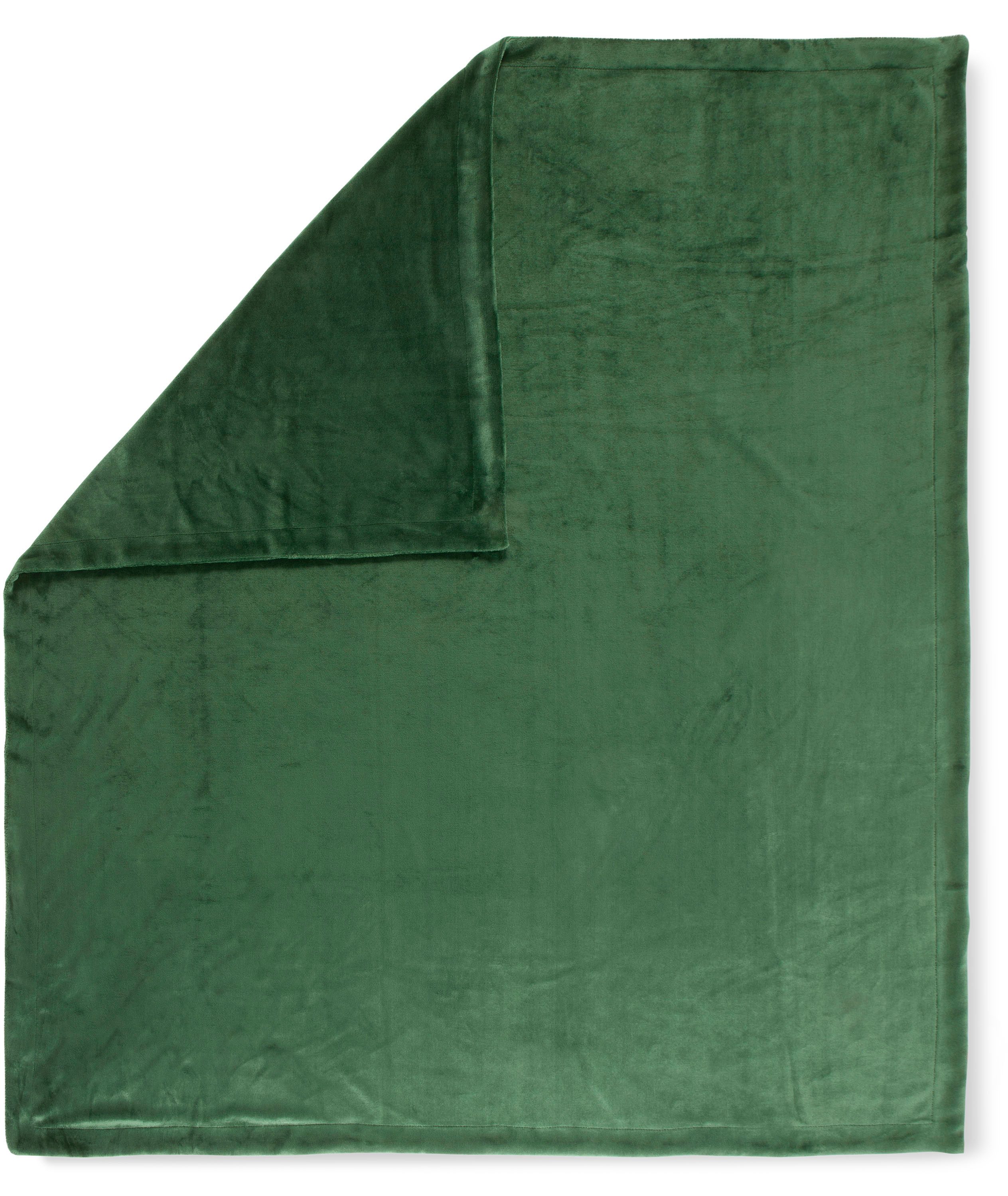 Plaid Uni, hip, Super Weich, Kuscheldecke, Wohndecke, 160x180 cm, Unifarben Dunkelblau