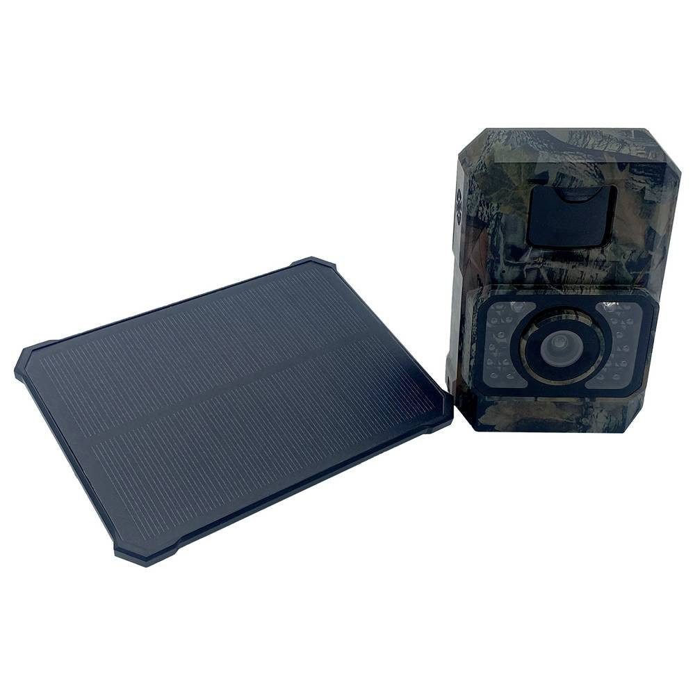 Berger & Schröter Wildkamera Wildkamera mit Solarpanel PH960W