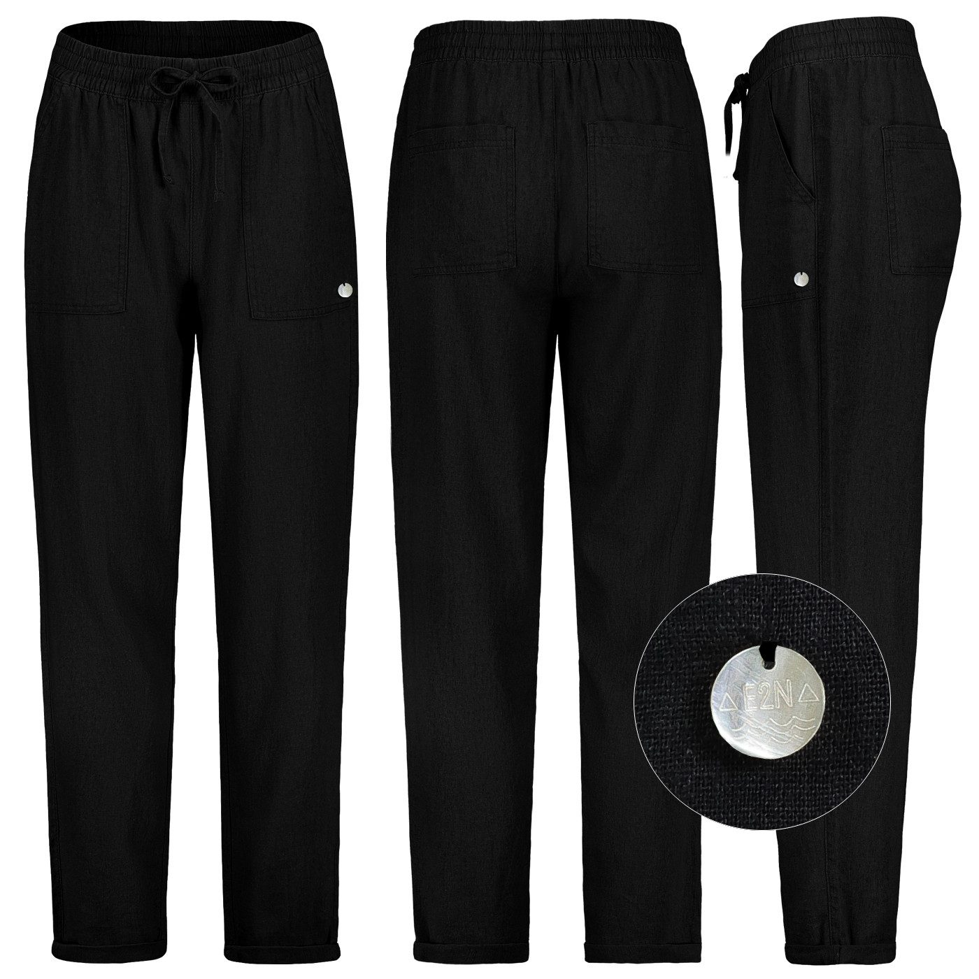 Eight2Nine Chinos Eight2nine Damen Leinen Hose günstig online kaufen