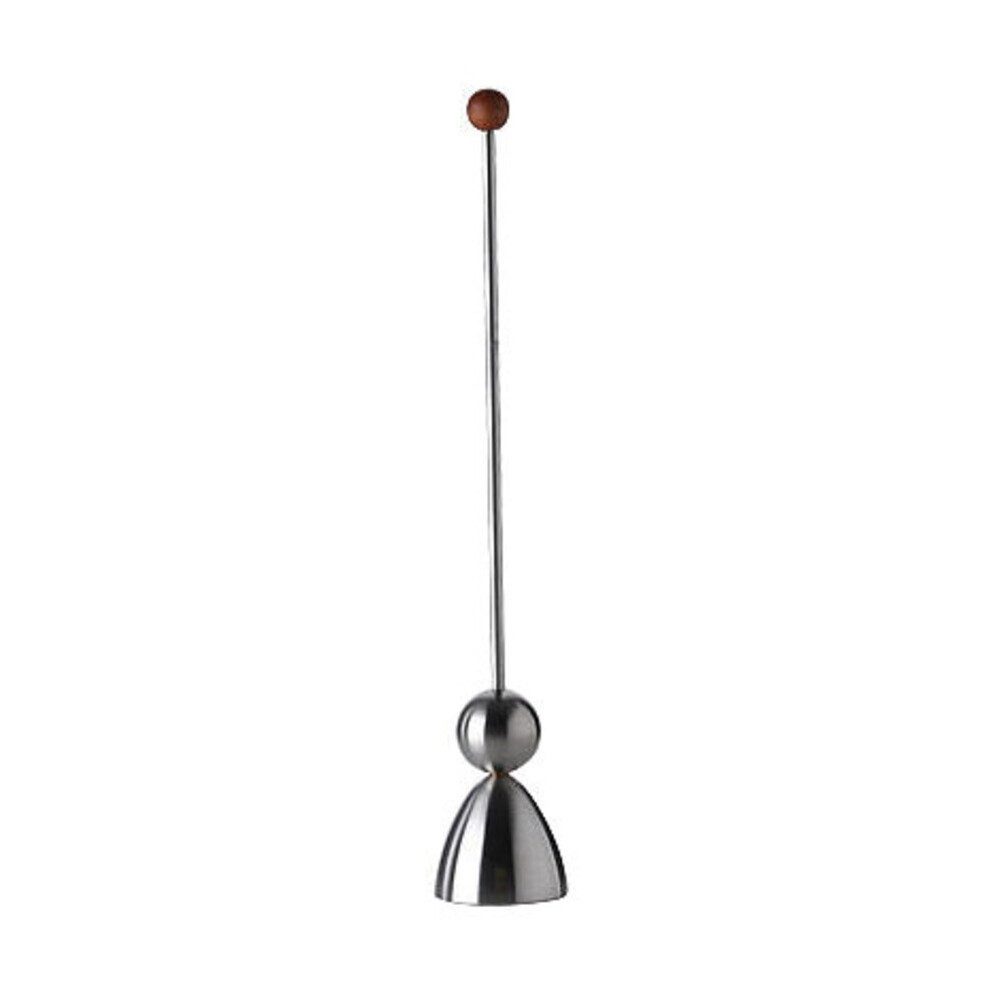 Take 2 Eierköpfer Eierköpfer Clack 24 cm Klassik Edition Birnenholzkugel, Eierköpfer Clack, Ø4cm, Edelstahl, silber