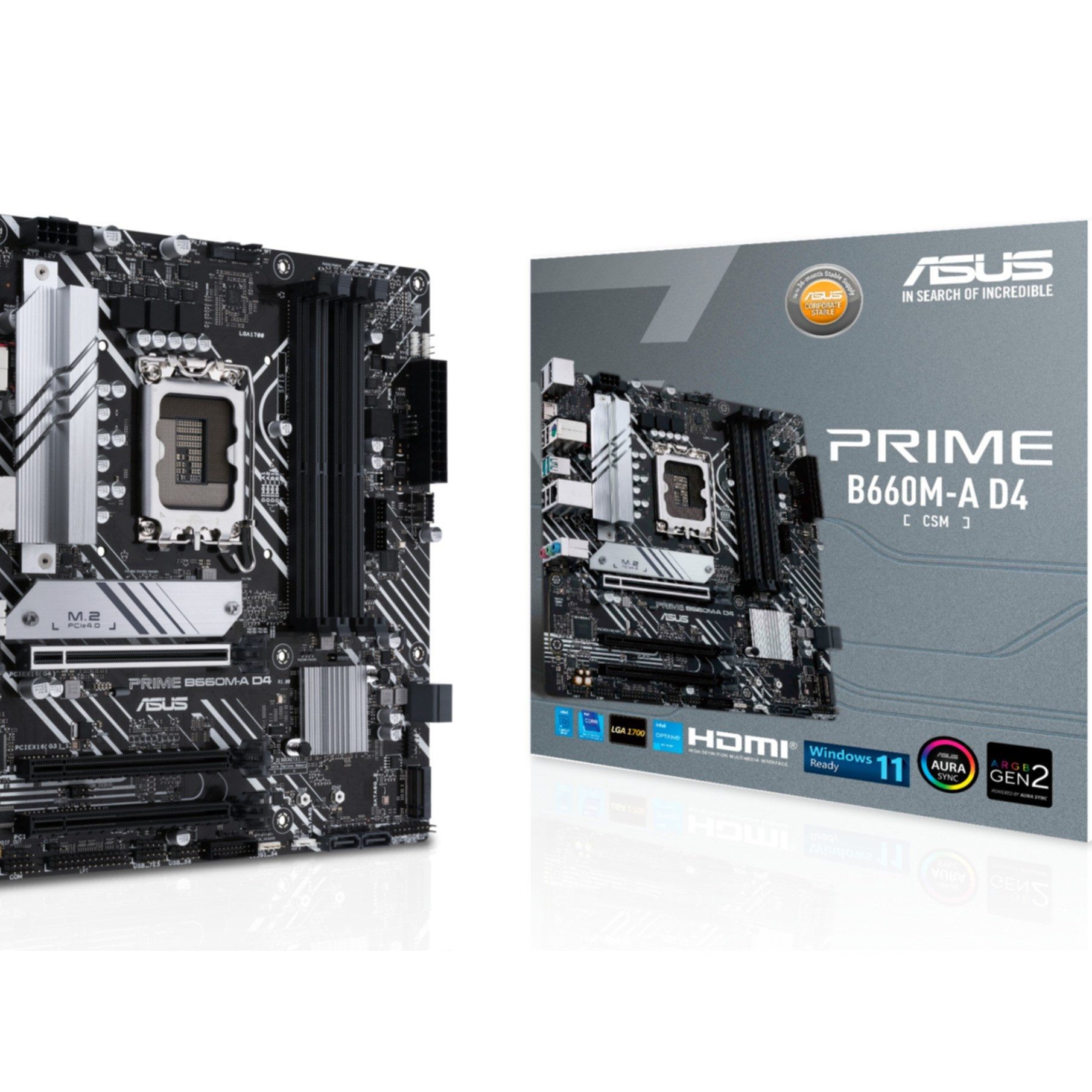 Asus PRIME B660M-A D4-CSM Mainboard