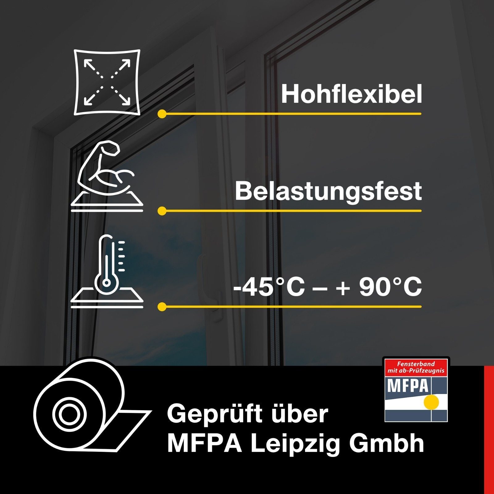 Anti-Beschlag-Fensterdichtungsband – Kondens-Stopp, Selbstklebend, Feuchtigkeitsabsorber Für Zuhause & Büro