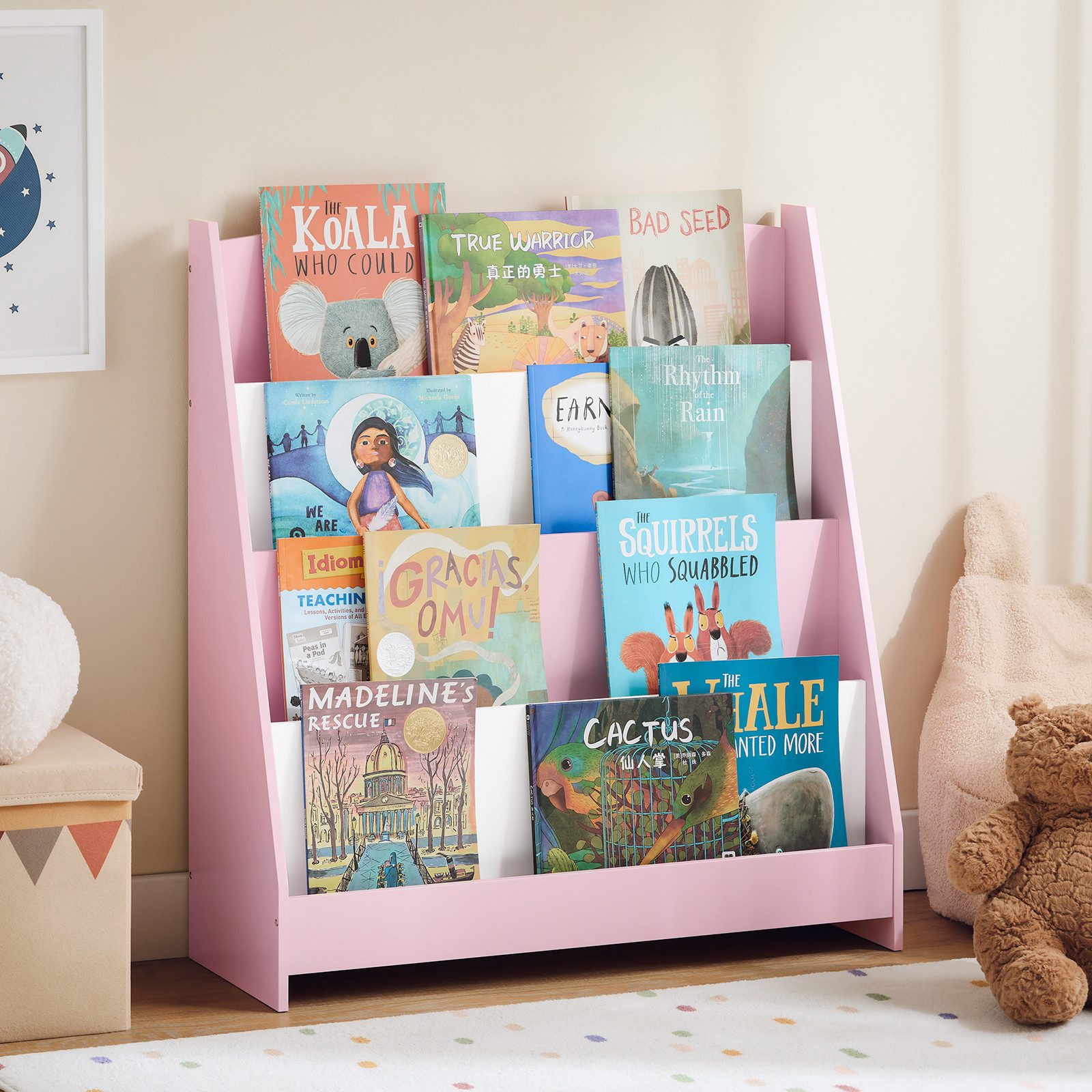 SoBuy Bücherregal KMB32, Kinder Bücherregal Kinderregal günstig online kaufen