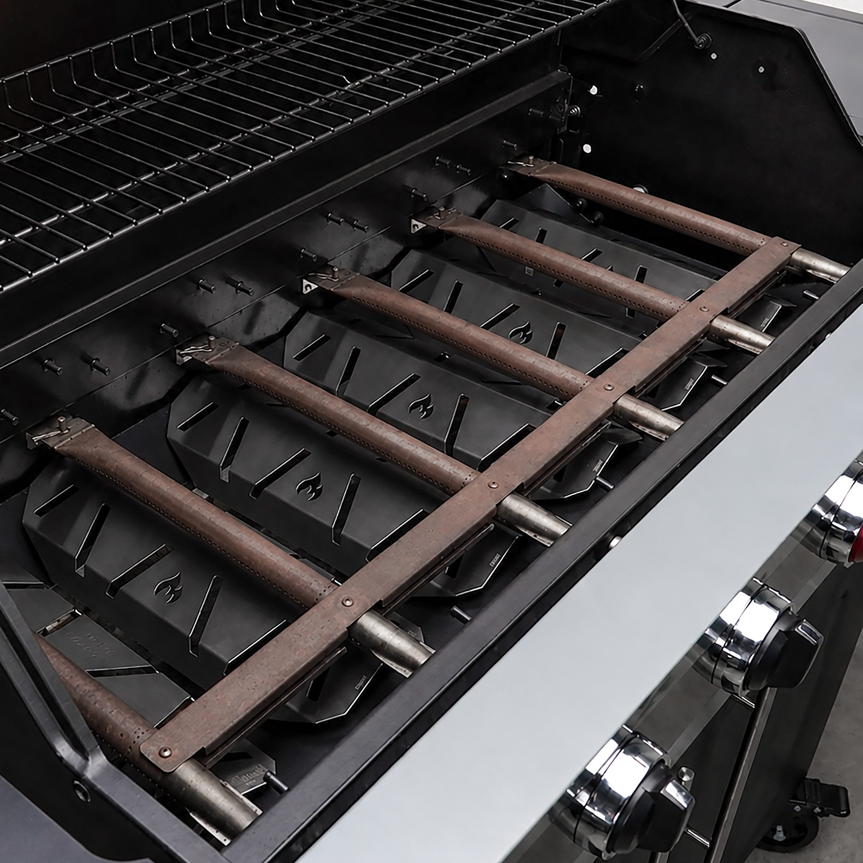 Grillrost.com BBQ Grillrost BBQ Hitzereflektor Enders Boston Black 2/3/4/6 KR Turbo, Made in Germany