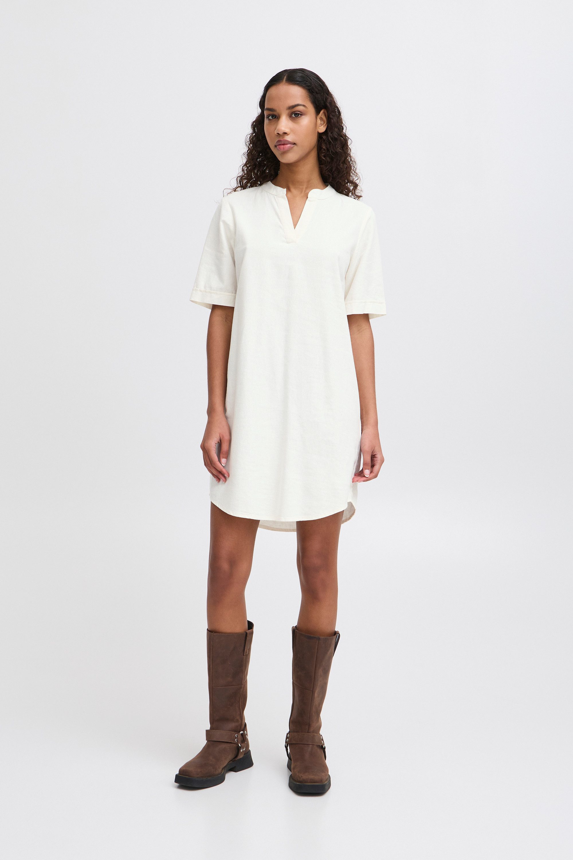 Ichi Blusenkleid Kleid IHLINO günstig online kaufen