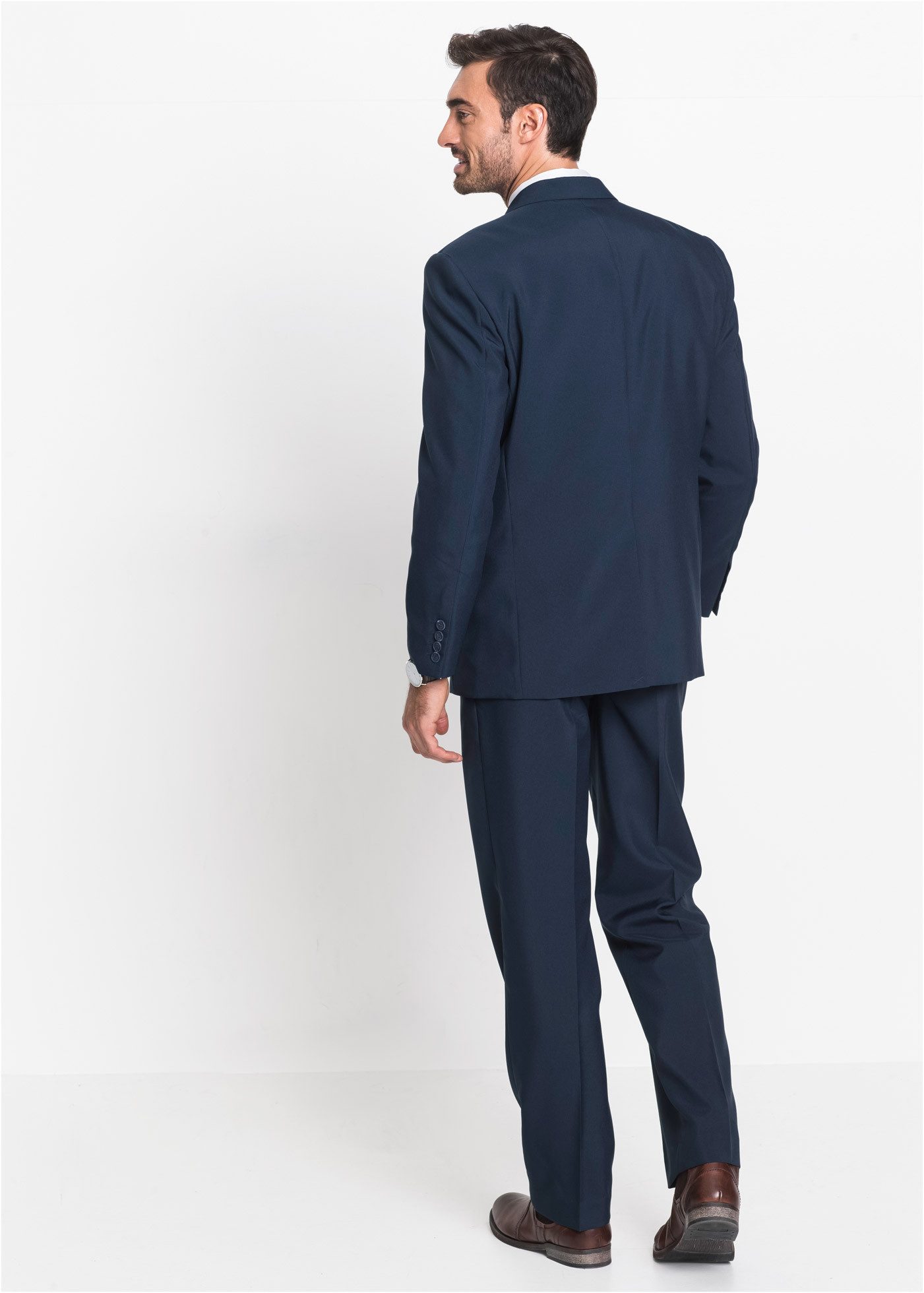 bonprix Anzug (Set, 2-tlg) Regular Fit, pflegeleichtes Material, zweiteiliges Set