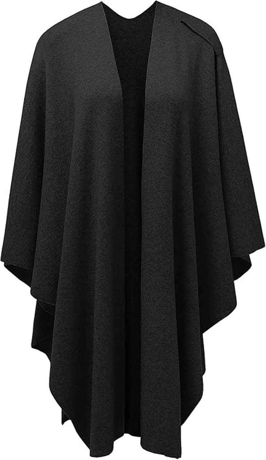 Oemmn Poncho Damen Schal,Poncho,Wärmender Schal für alle Jahreszeiten
