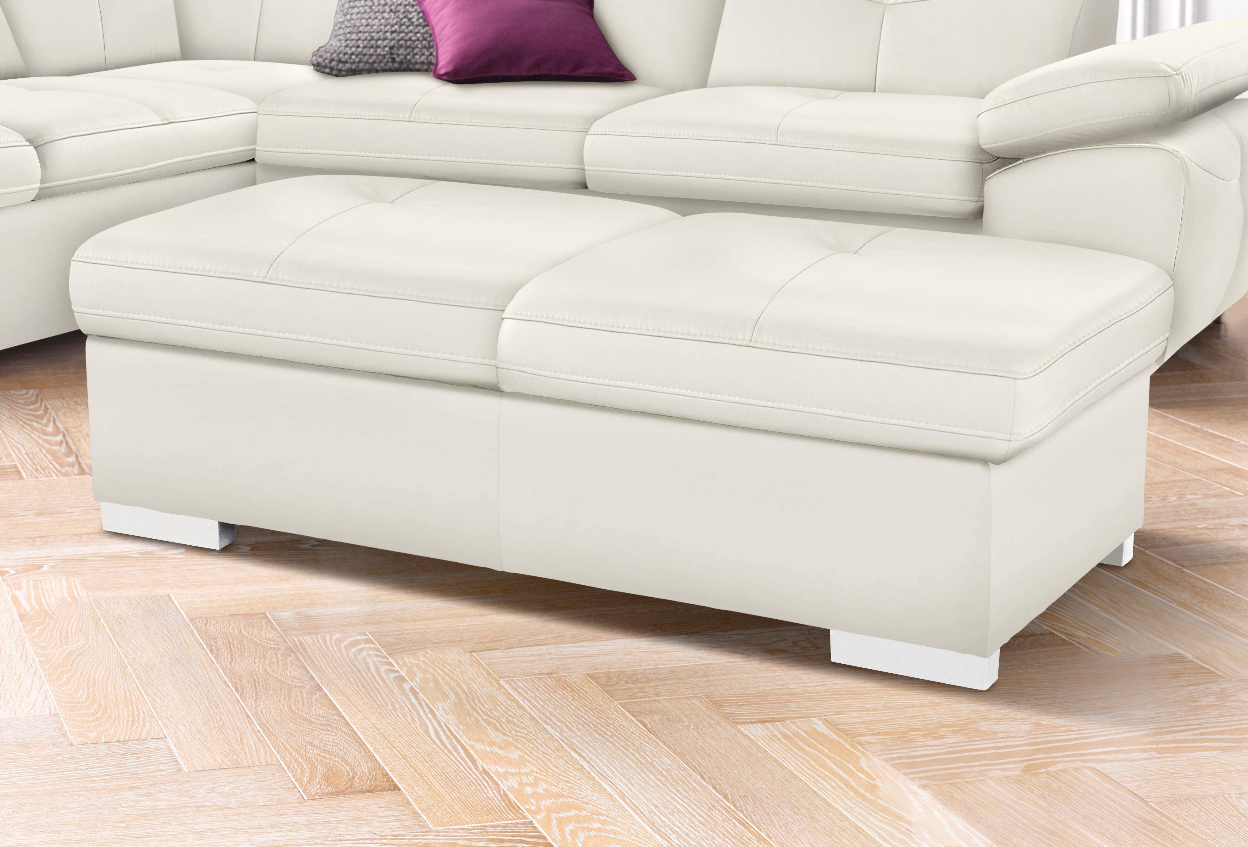 exxpo - sofa fashion Hocker Spring Bankhocker, guter Sitzkomfort und tolle Verarbeitungsdetails