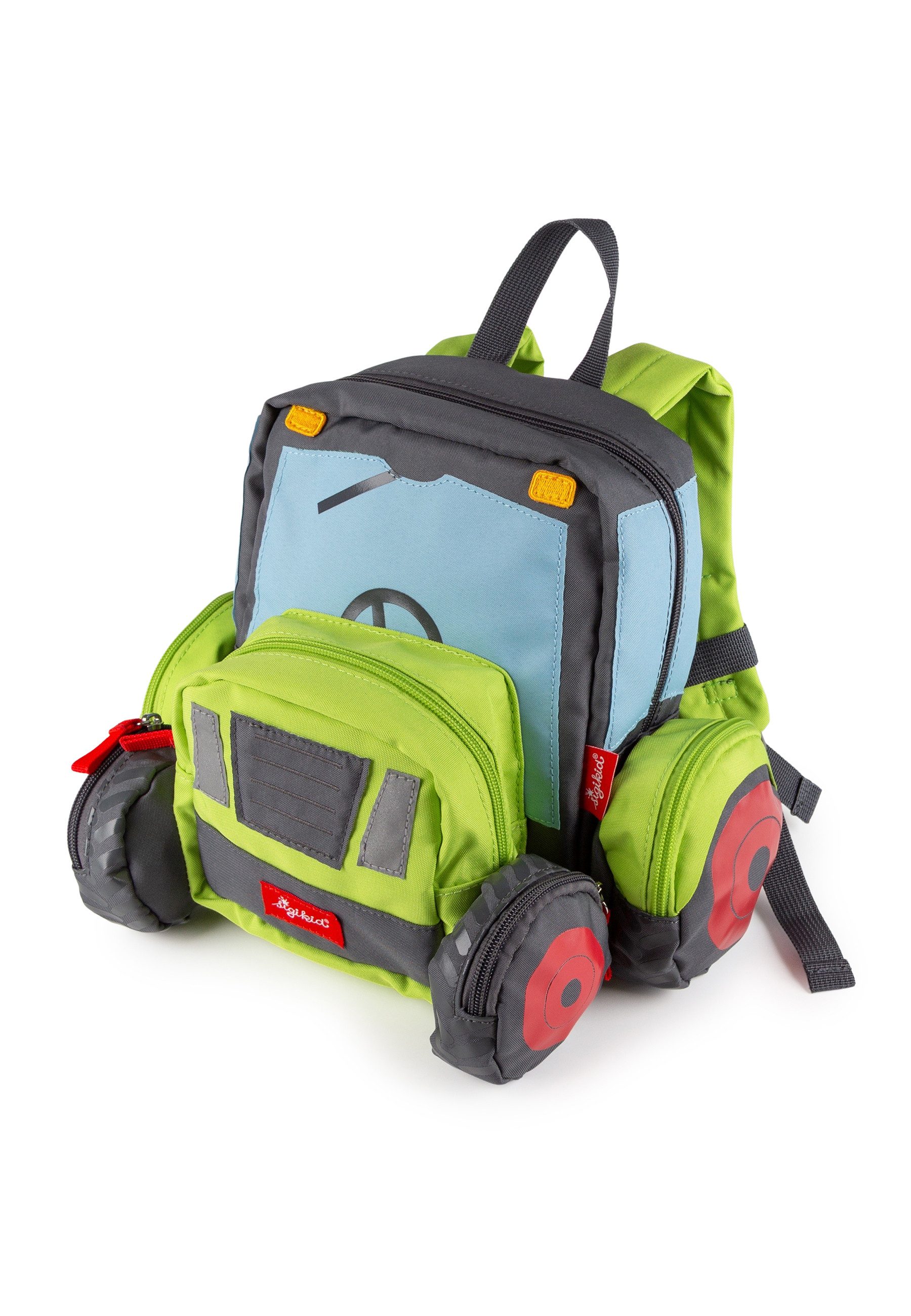 Sigikid Kinderrucksack Fahrzeuge 3,6 l für Kinder Unisex (1-tlg)