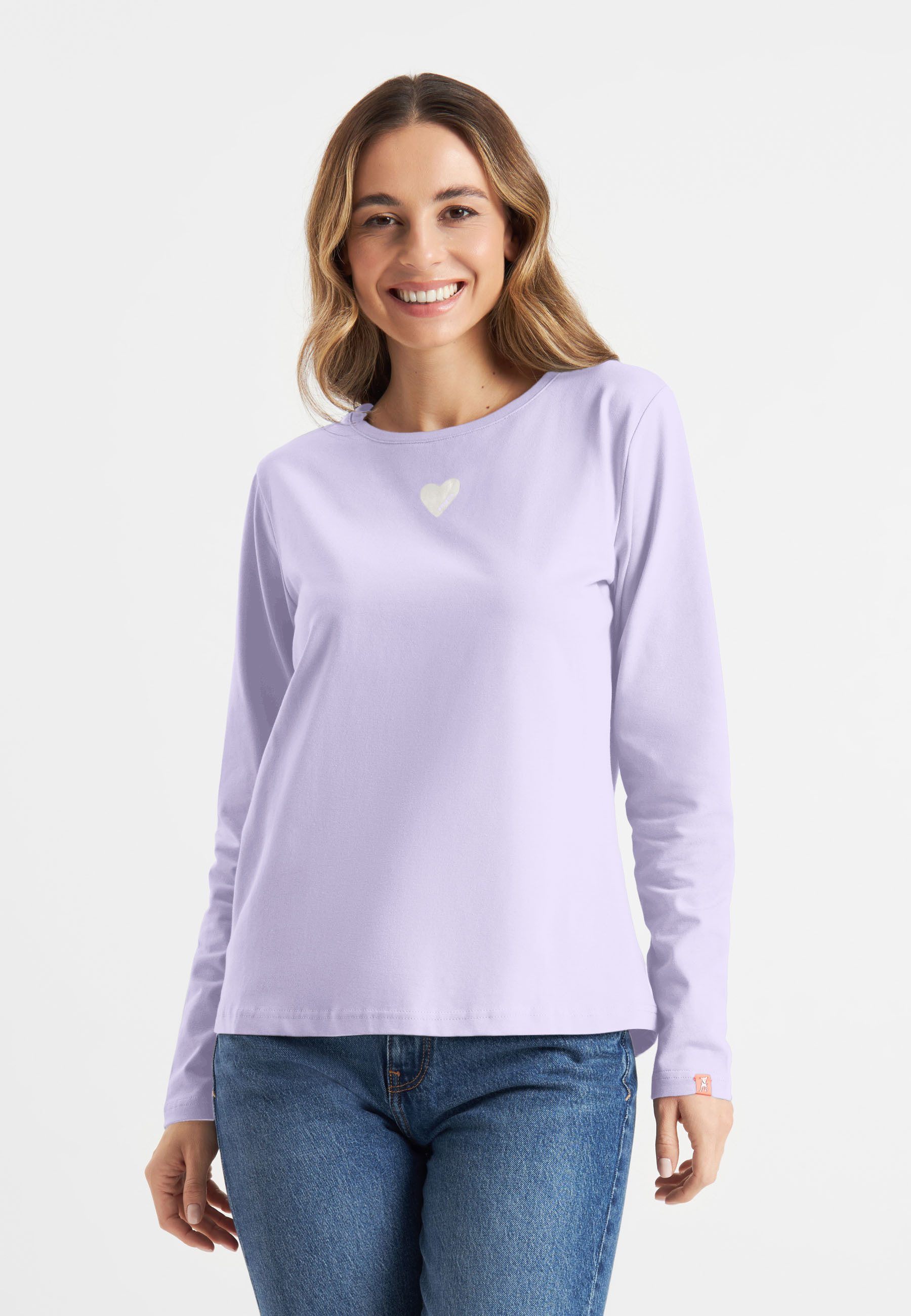 Frieda & Freddies NY Longsleeve Longsleeve Shirt (1-tlg)