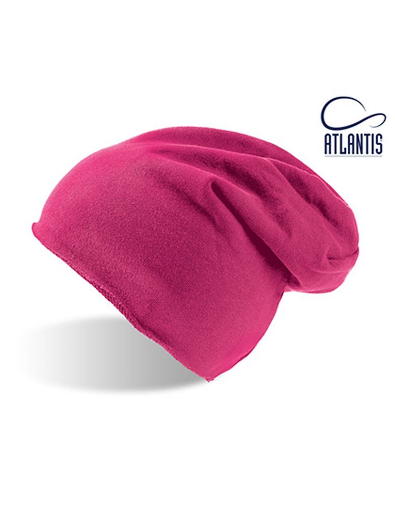 Atlantis Beanie Brooklin Beanie Mütze lange Form Fuchsia