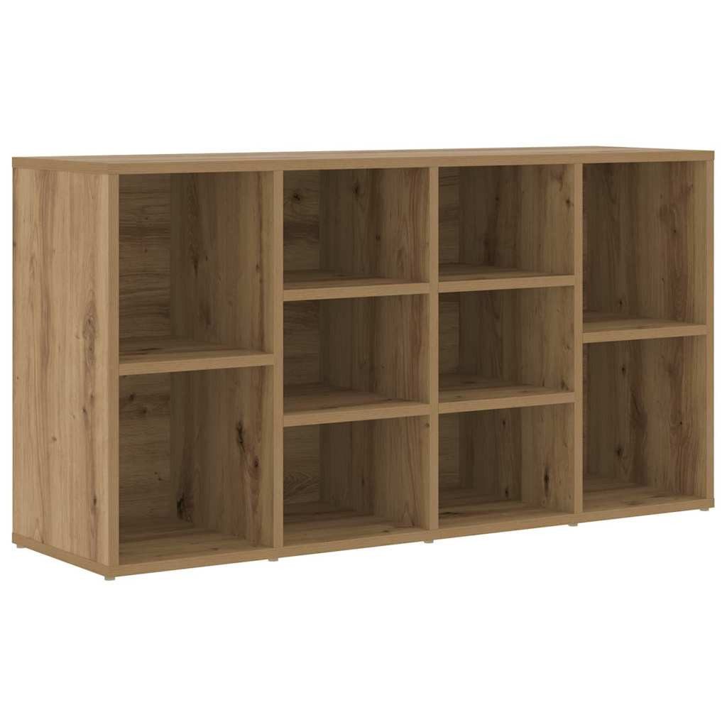 vidaXL Schuhbank Artisan-Eiche 103 x 30 x 54,5 cm Holzwerkstoff, 1-tlg.