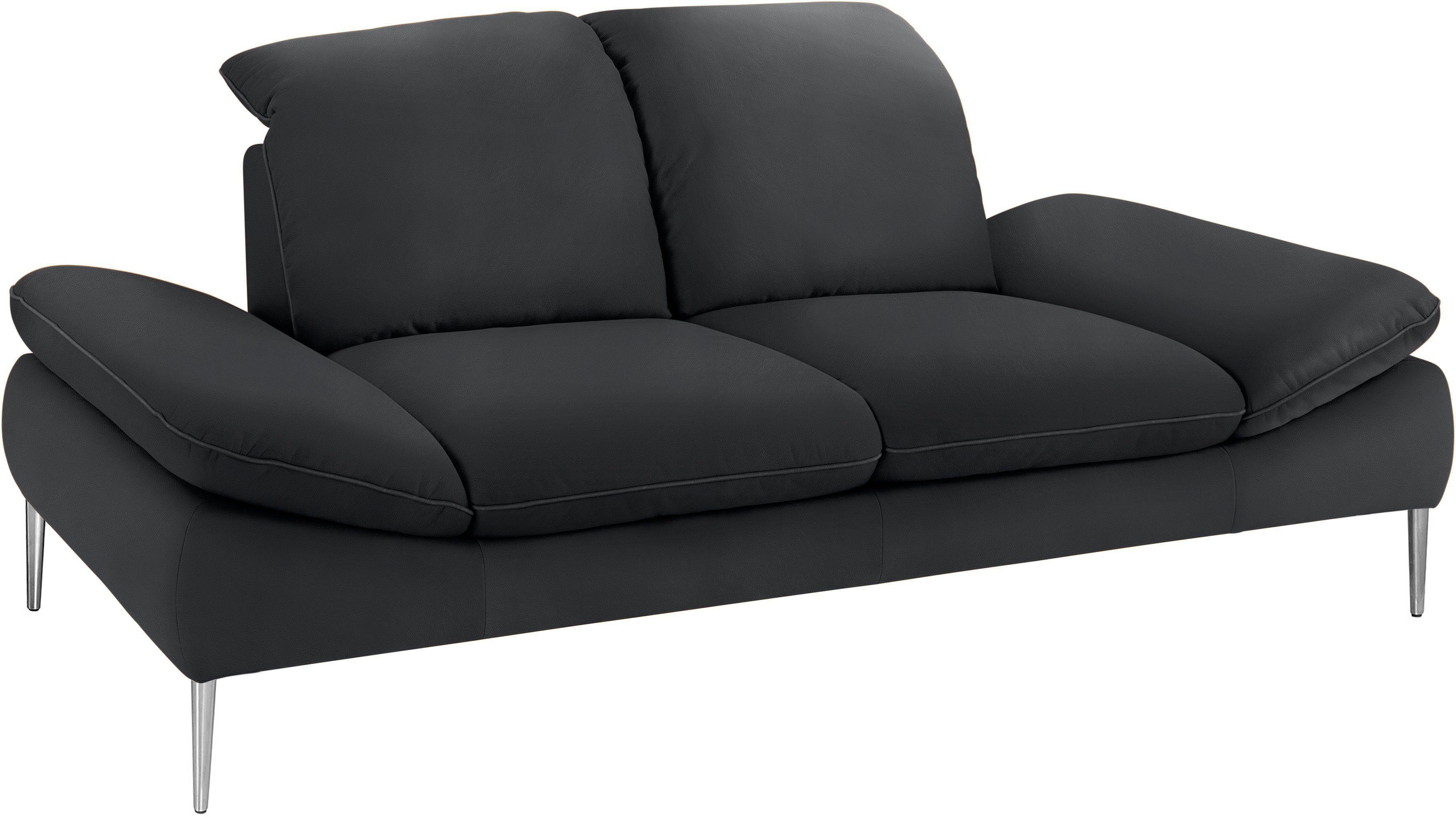 W.SCHILLIG 2,5-Sitzer enjoy&MORE, mit Sitztiefenverstellung, Füße silber matt, Breite 232 cm