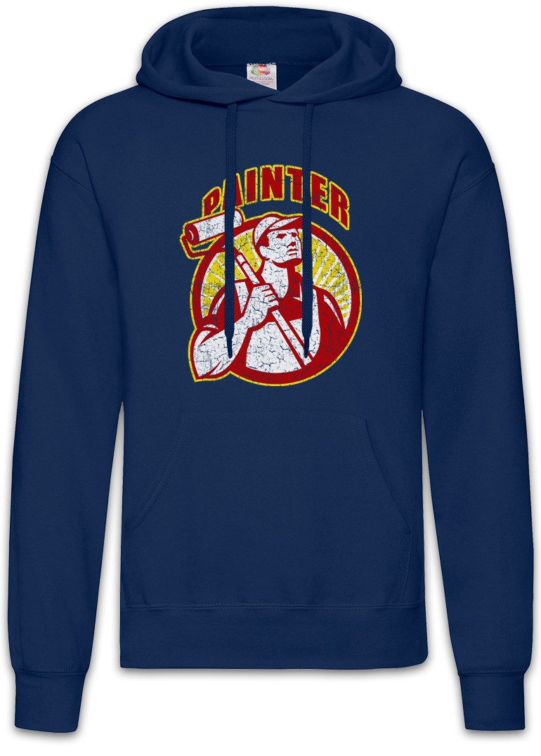 Hoodie Painter IX Herren Hoodie Maler Artist Lackierer Handwerk Künstler