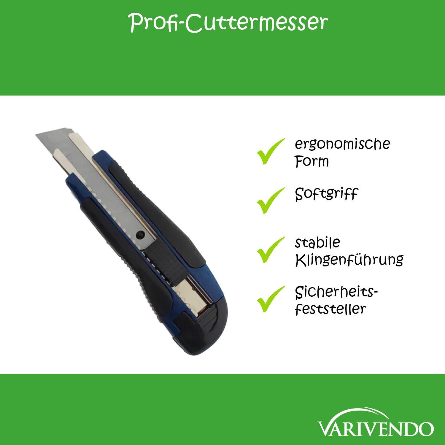Cuttermesser Stammartikel blau Auto-Lock 18mm Profi-Cuttermesser Teppichmesser