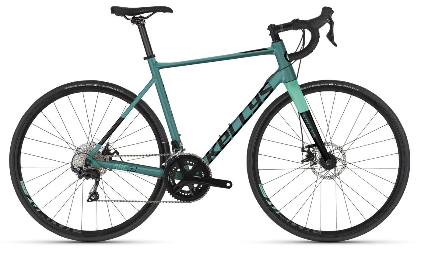 Kellys Rennrad Rennrad ARC 50 Teal 28" Diamant, 22 Gang Shimano SHIMANO 105 R7000 (direct mount) Schaltwerk