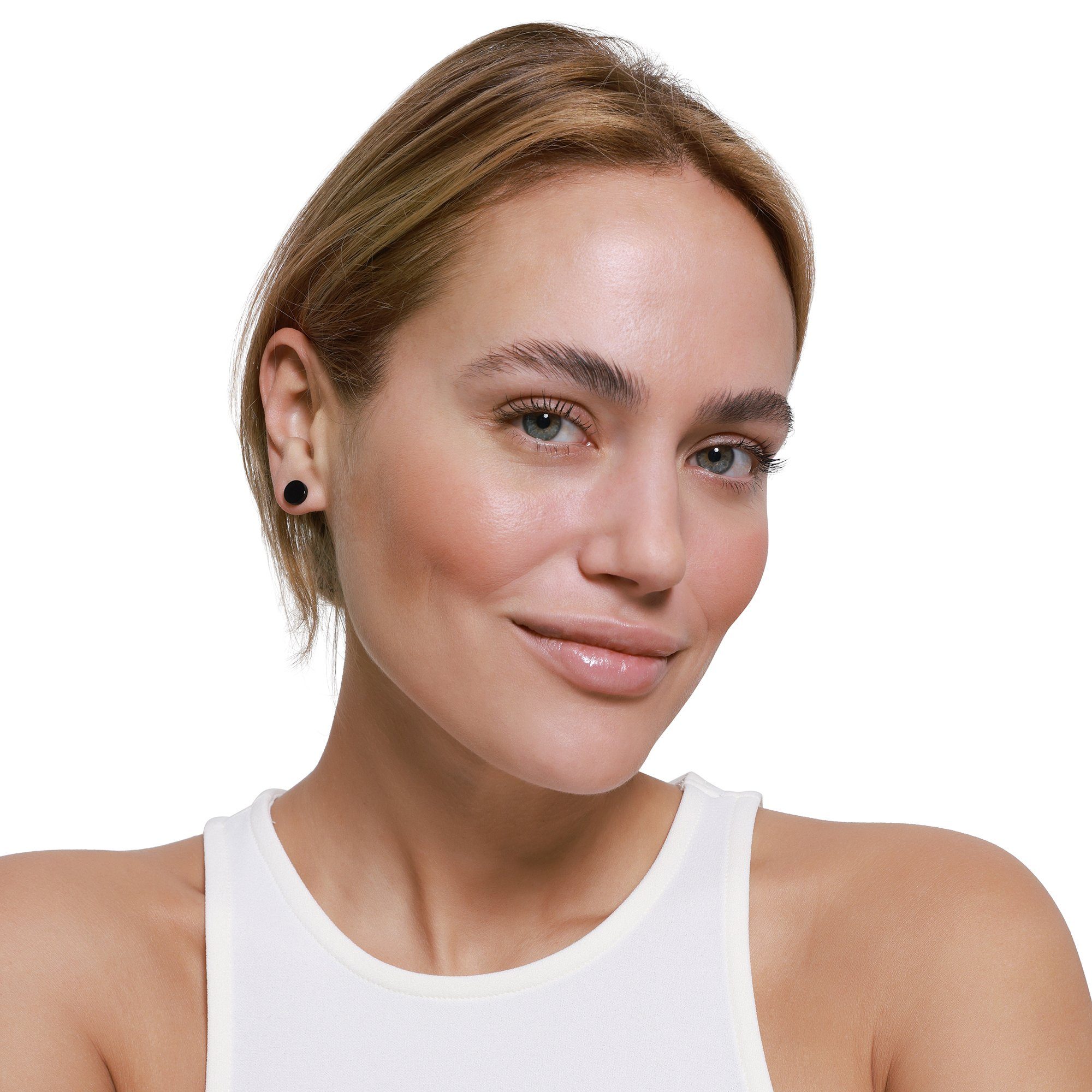 Heideman Paar Ohrstecker Amely schwarz farben (Ohrringe, inkl. Geschenkverp günstig online kaufen