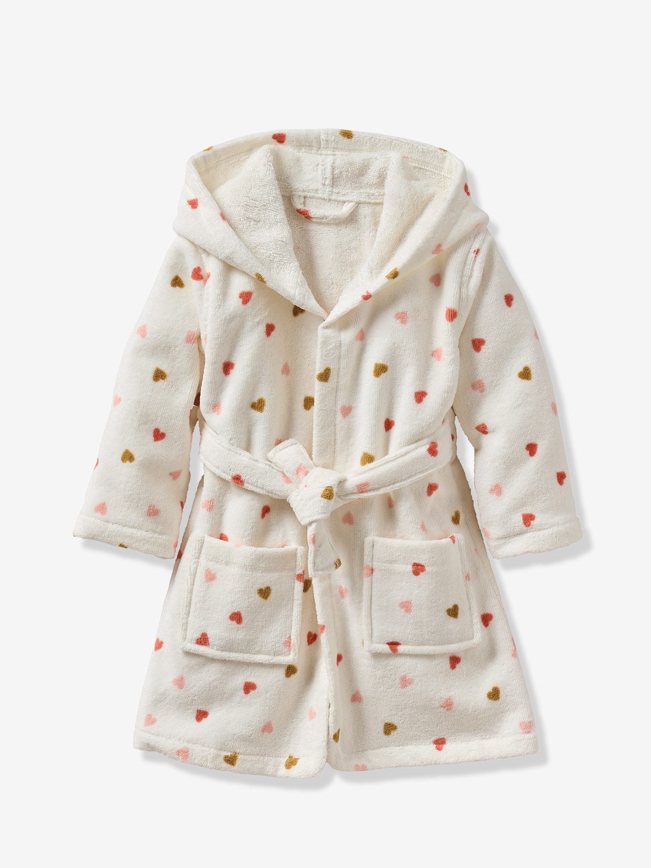 vertbaudet Bademantel, Bio-Baumwolle