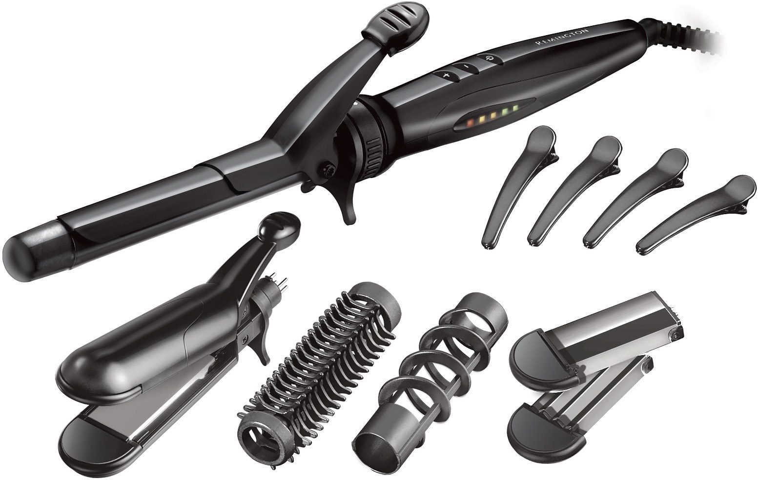 Remington Multihaarstyler S8670 inkl. wendbaren Stylingplatten, 5-in-1