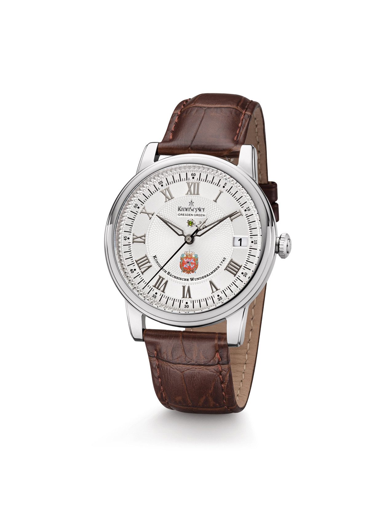 Quarzuhr Dresden Green II Herrenuhr