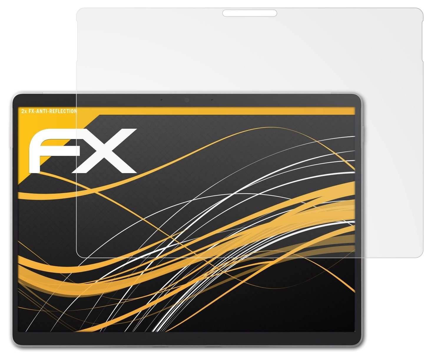FX-Velvet-Black Matte Oberfläche atFolix Skin kompatibel mit Microsoft Surface Pro 4 Designfolie Sticker 
