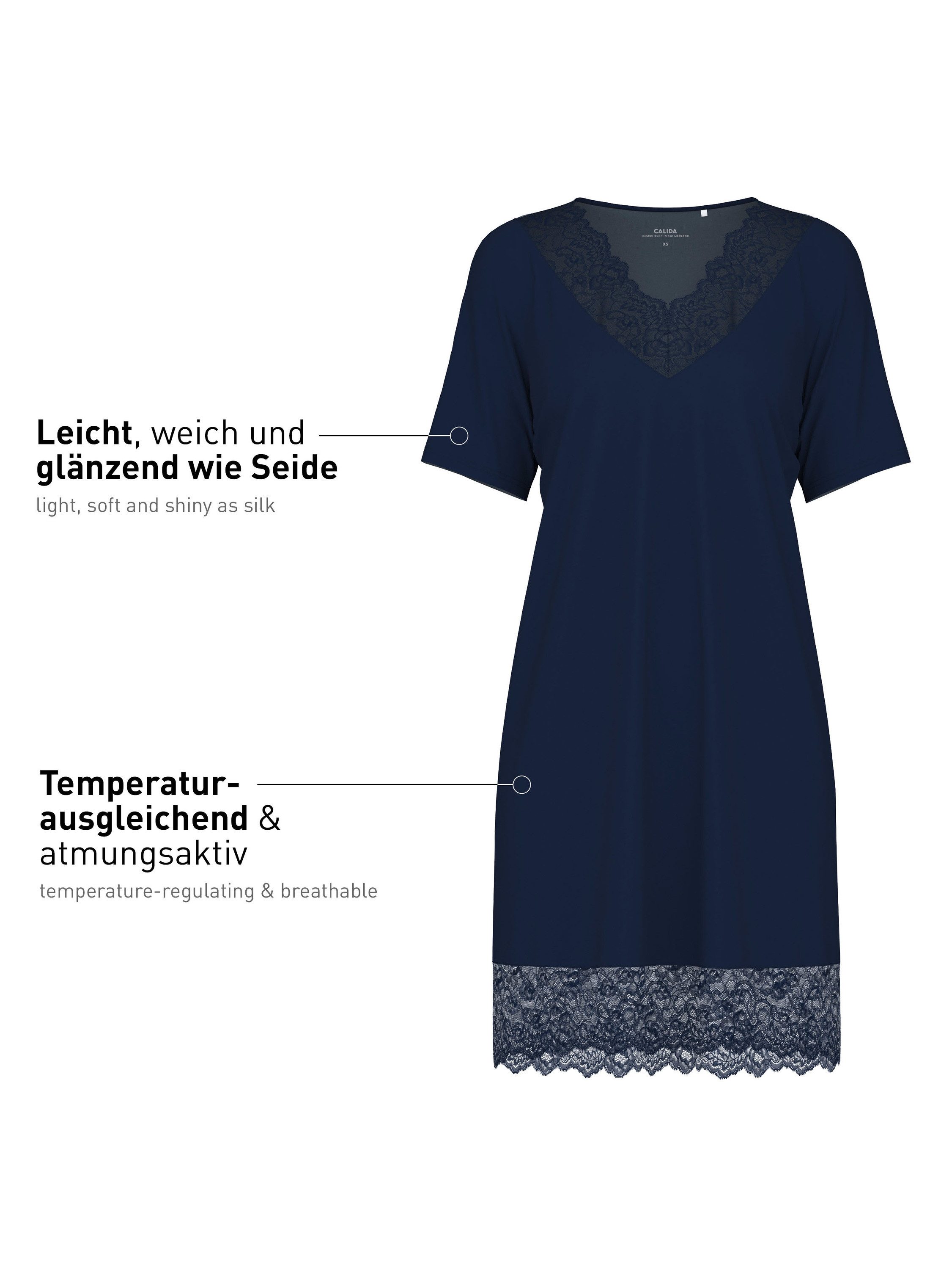 CALIDA Nachthemd Elegant Dreams Damen (1-tlg) günstig online kaufen