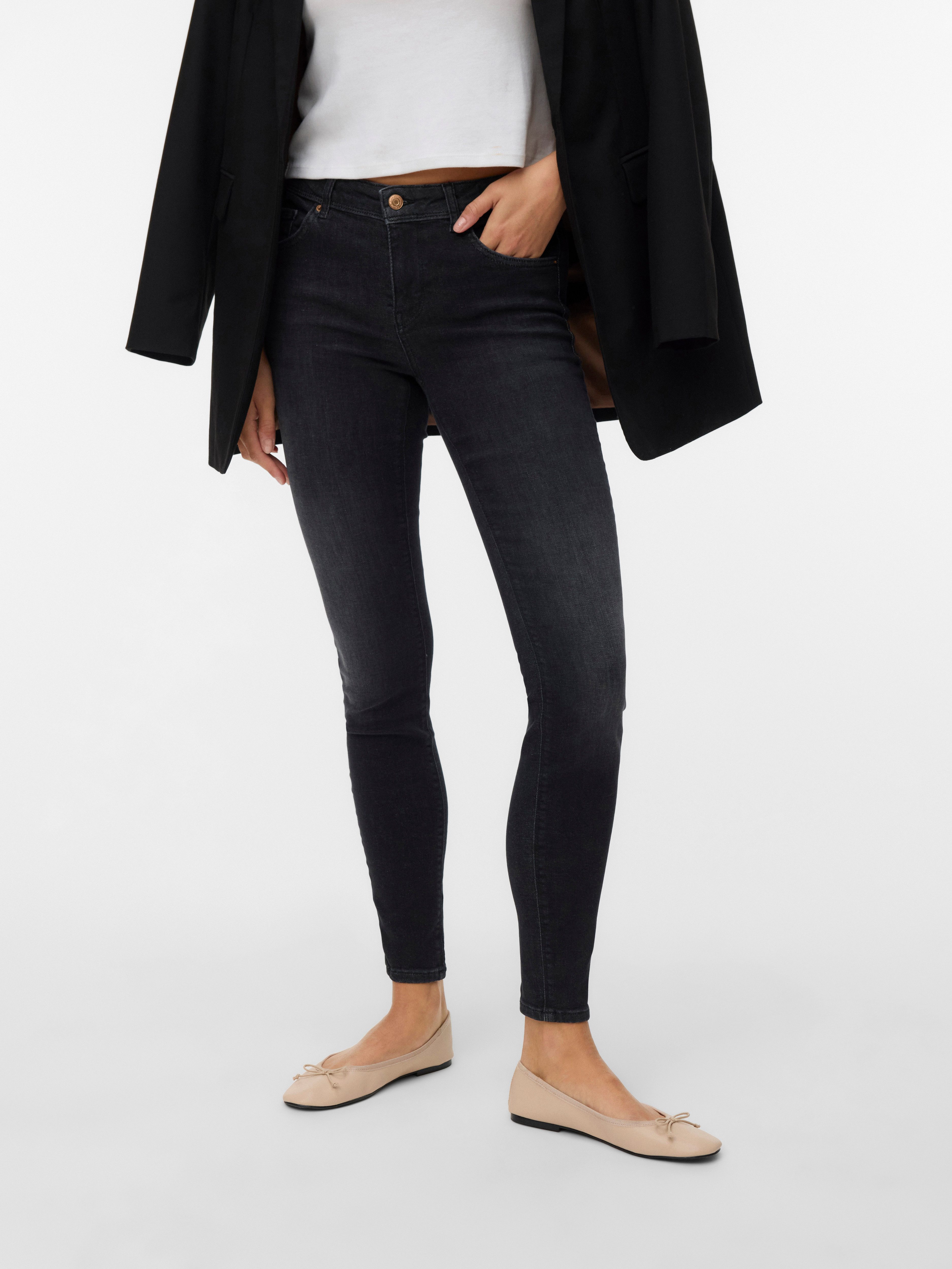 Vero Moda Skinny-fit-Jeans VMLUX MR SLIM JEANS günstig online kaufen