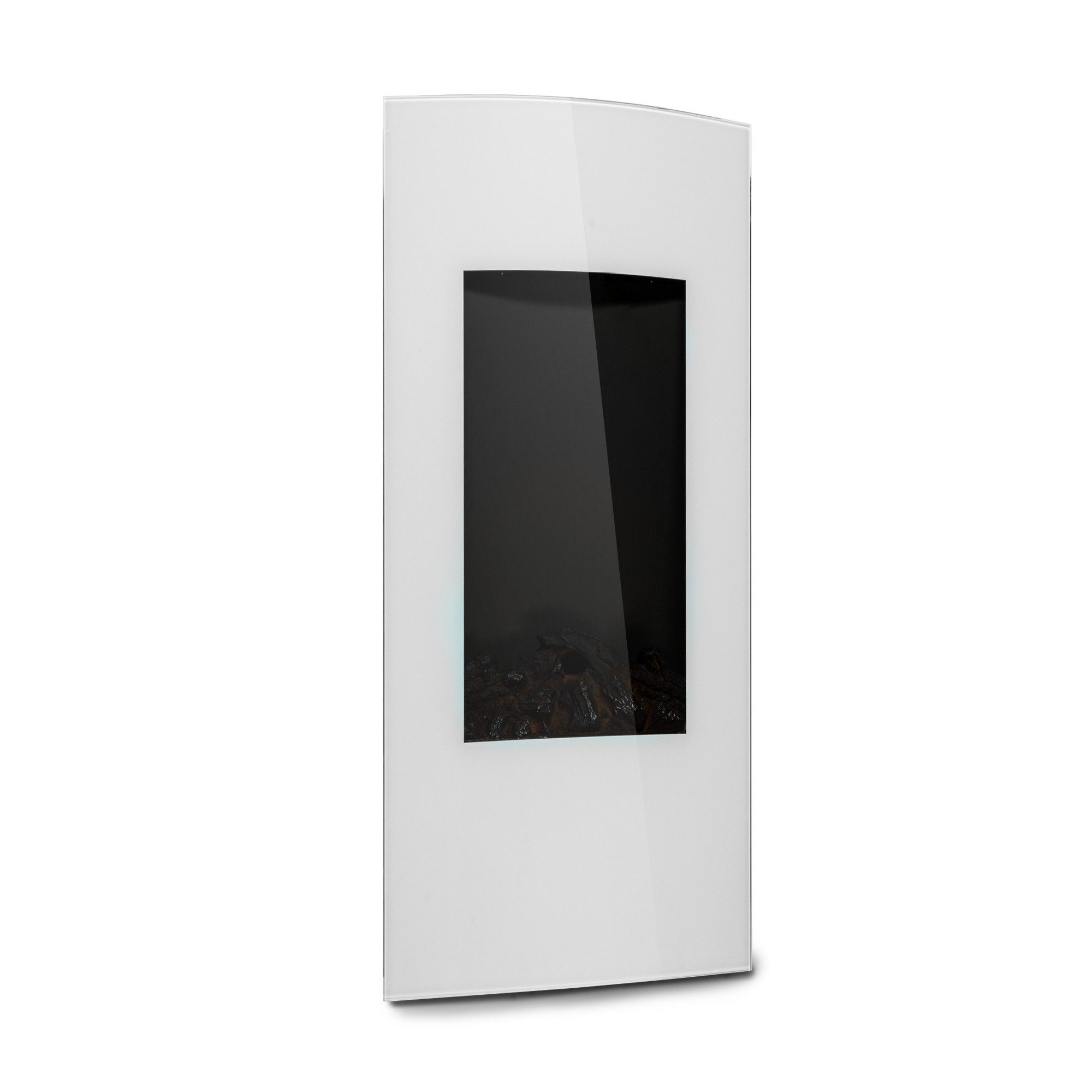 Klarstein Elektrokamin Lamington, elektrischer Kamin Heizfunktion elektrischer Kaminofen Elektrokamin