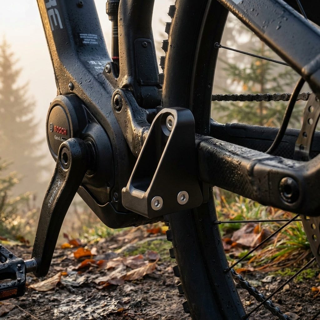 XLC Fahrradständer XLC Kickstand Mounting Plate KS-X07 Fully Haibike Bosch Gen4 KSA18/ØM5