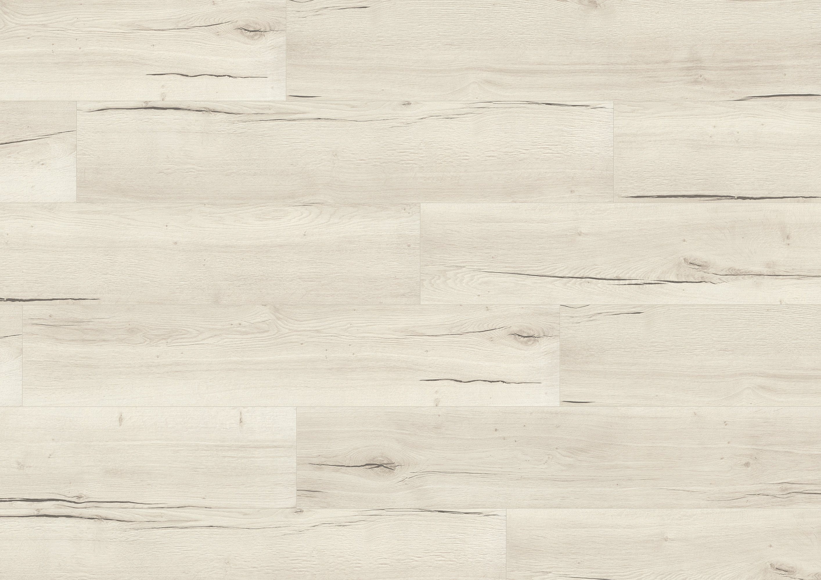 EGGER Laminat EHL105 Creston Eiche weiss, (8mm, 2,542qm),Praktisch & wertbeständig