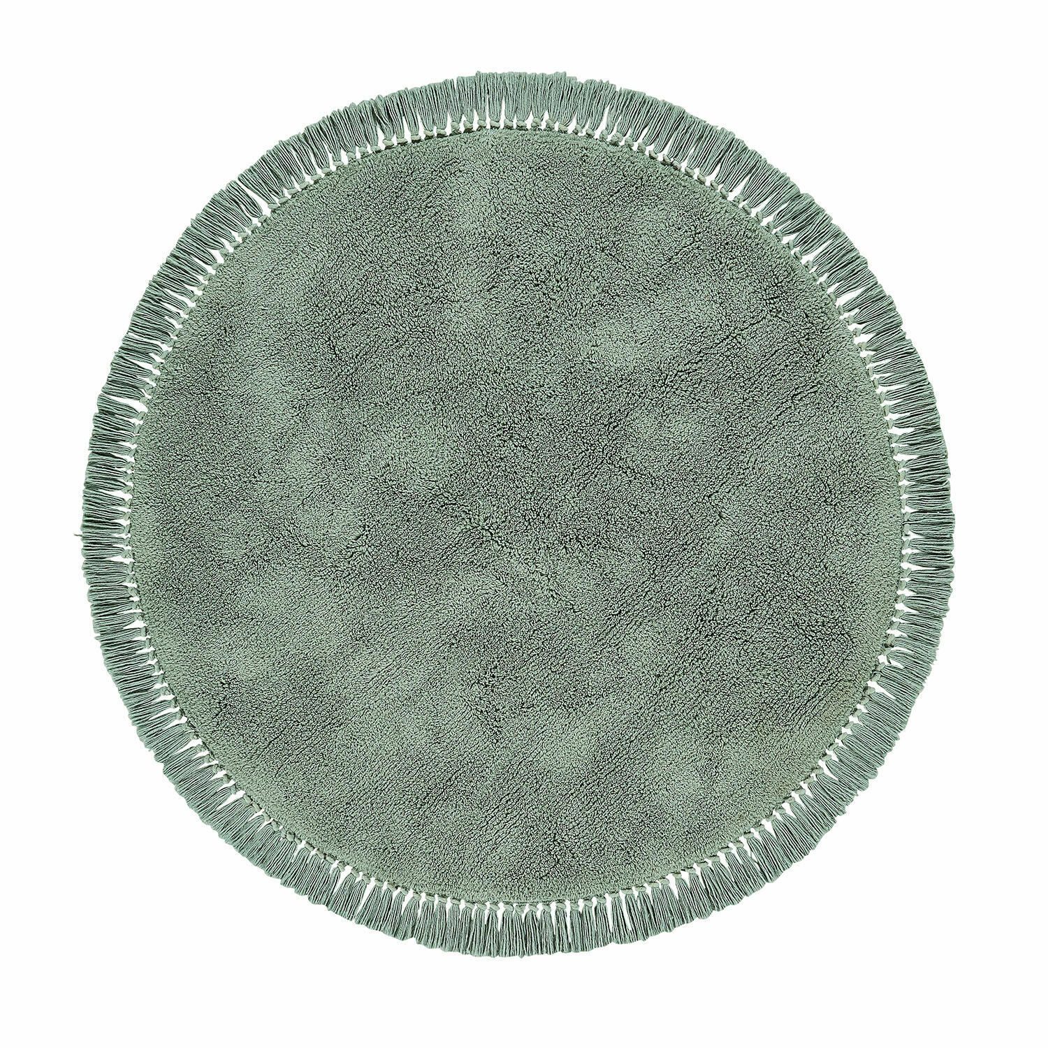 Mirabeau Teppich Teppich Ivalex grün, rund, Höhe: 0 mm