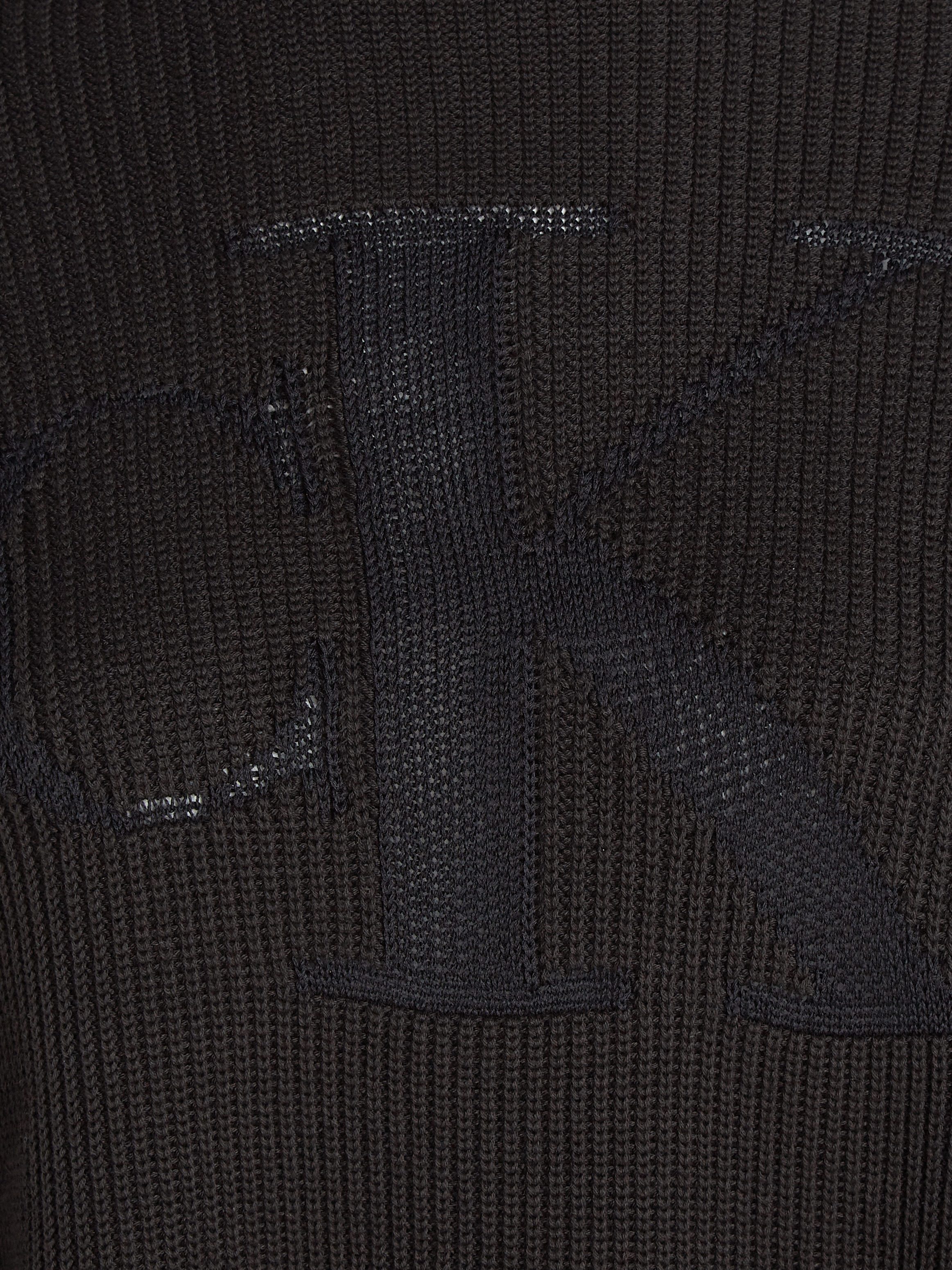 Calvin Klein Jeans Stehkragenpullover LOGO INTARSIA REGULAR SWEATER mit Log günstig online kaufen