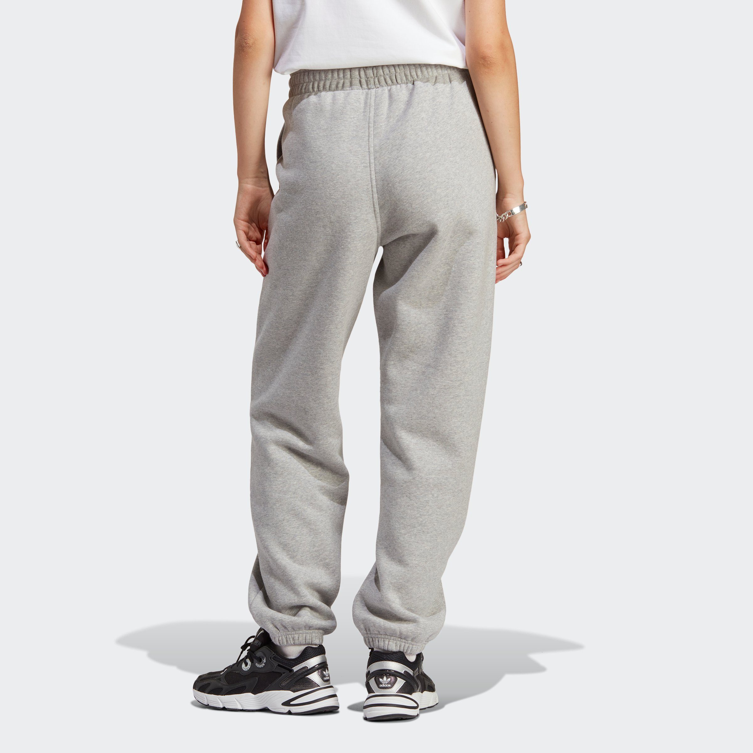 ESSENTIALS Sporthose (1-tlg) Originals Medium FLEECE Grey Heather adidas