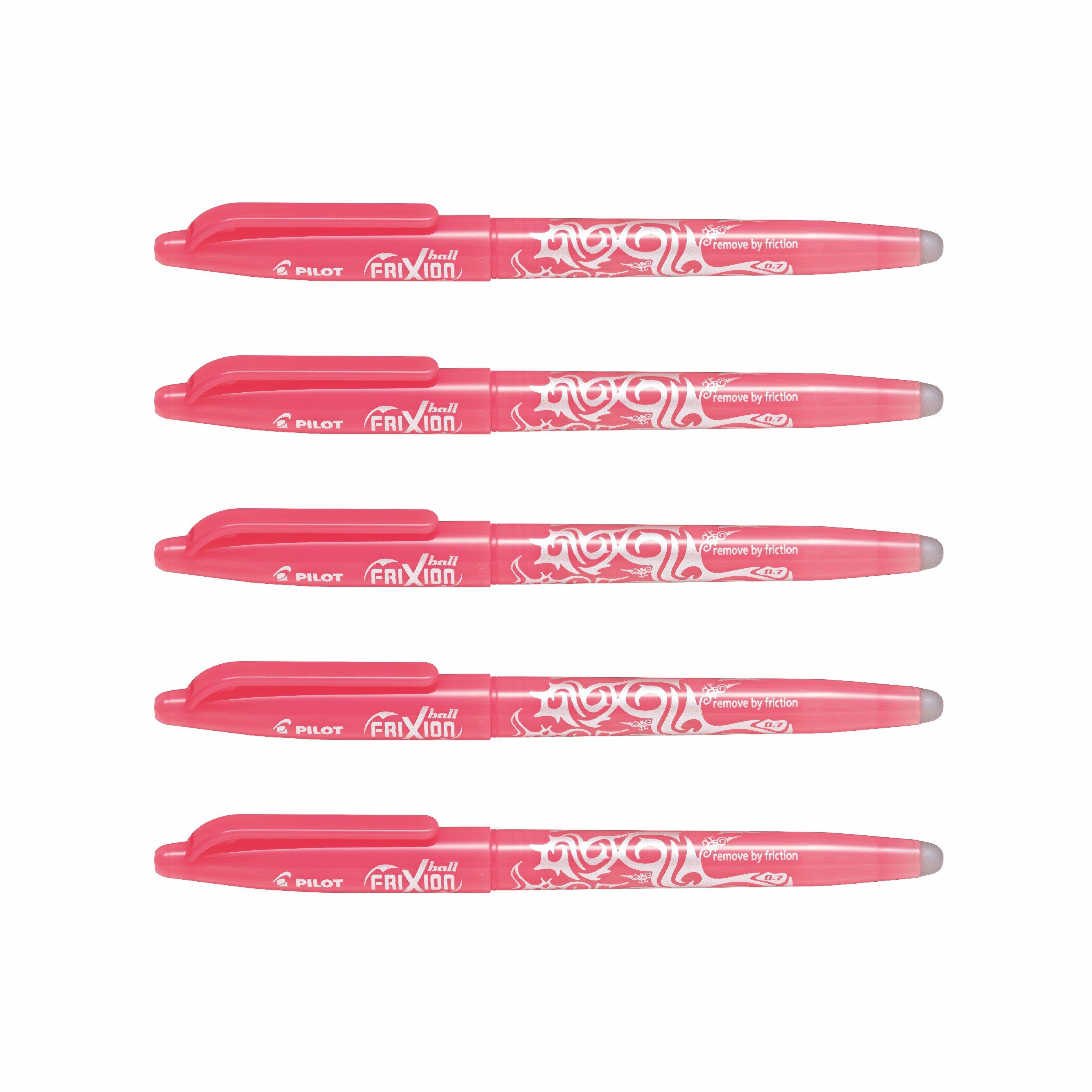 Pilot Pen Tintenroller Frixion Ball 0.7 - 5er-Set, (5-tlg)