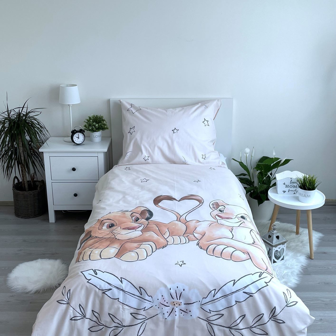 Disney The Lion King Kinderbettwäsche Design Kuschelige Bettwäsche Baumwoll günstig online kaufen
