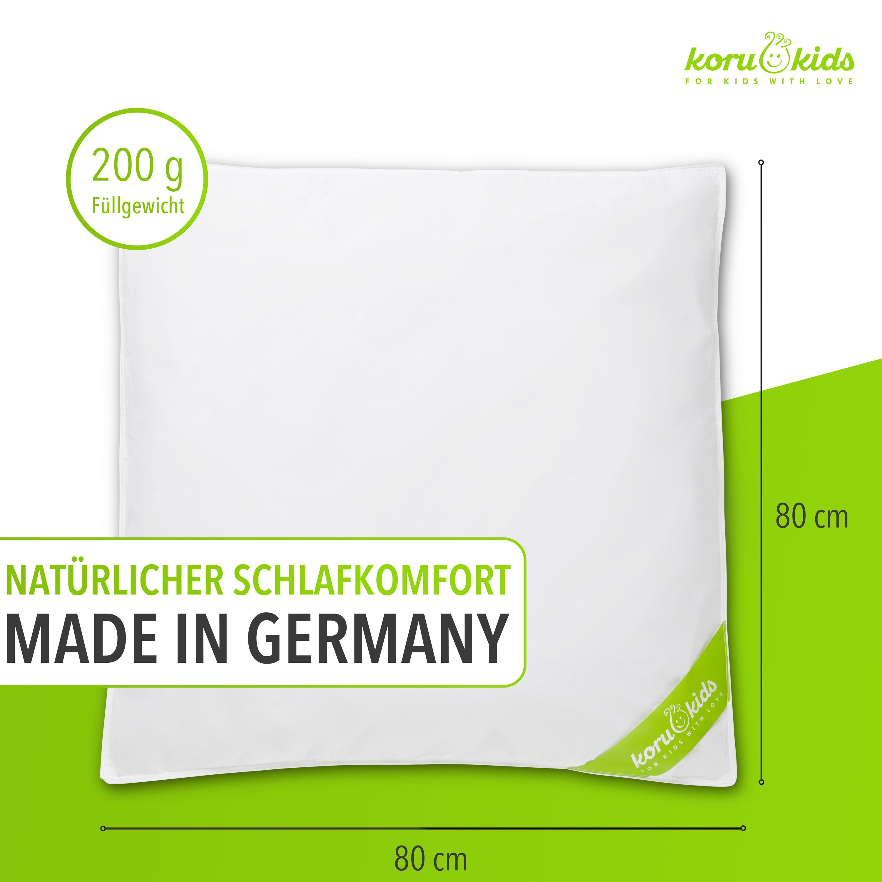 Koru Kids Babybettdecke Baby-Decke 80x80 cm, günstig online kaufen