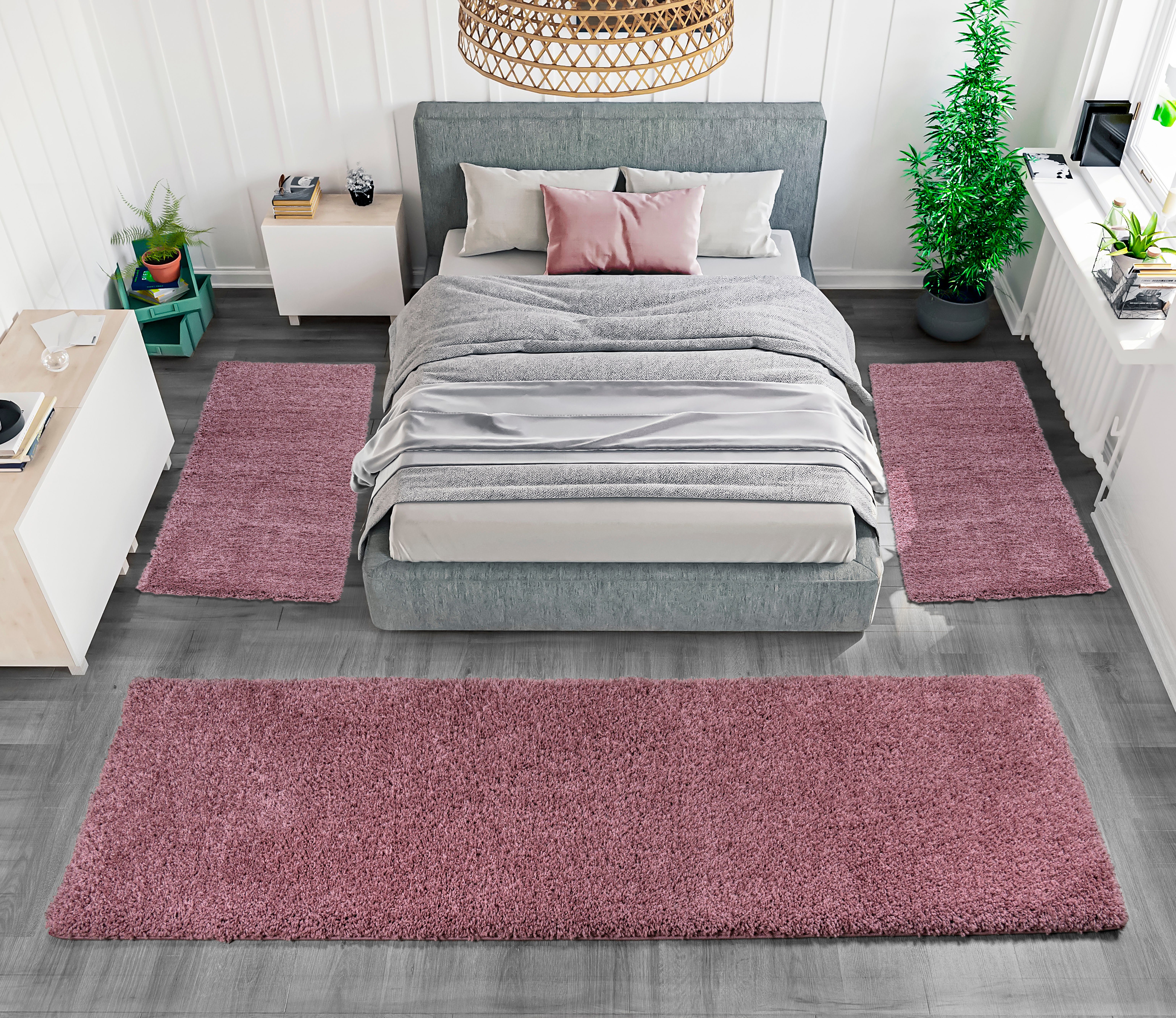 Bruno Banani Bettumrandung Shaggy Soft, Höhe günstig online kaufen