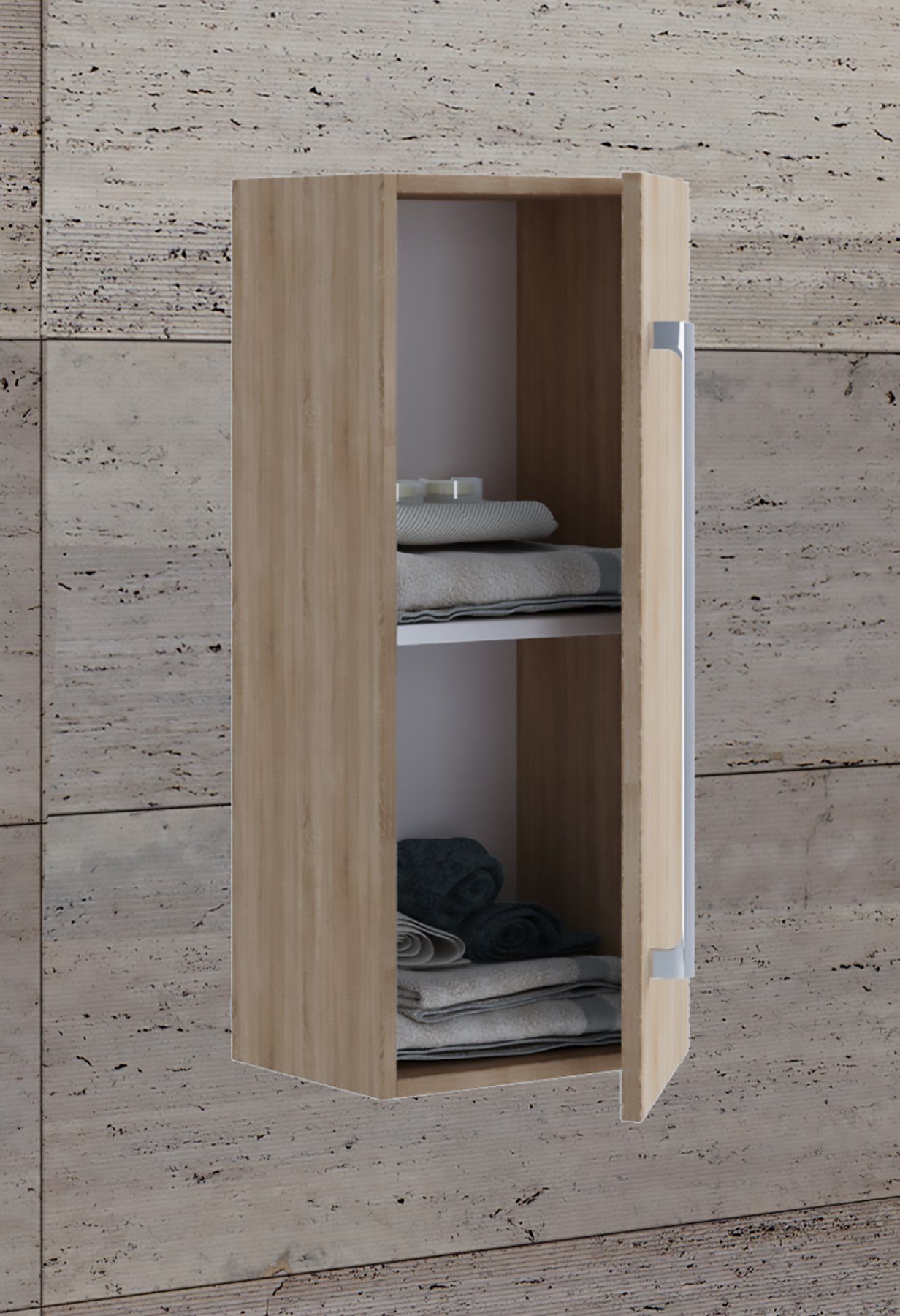VCM Midischrank Holz Badmöbel Midischrank Badschrank günstig online kaufen