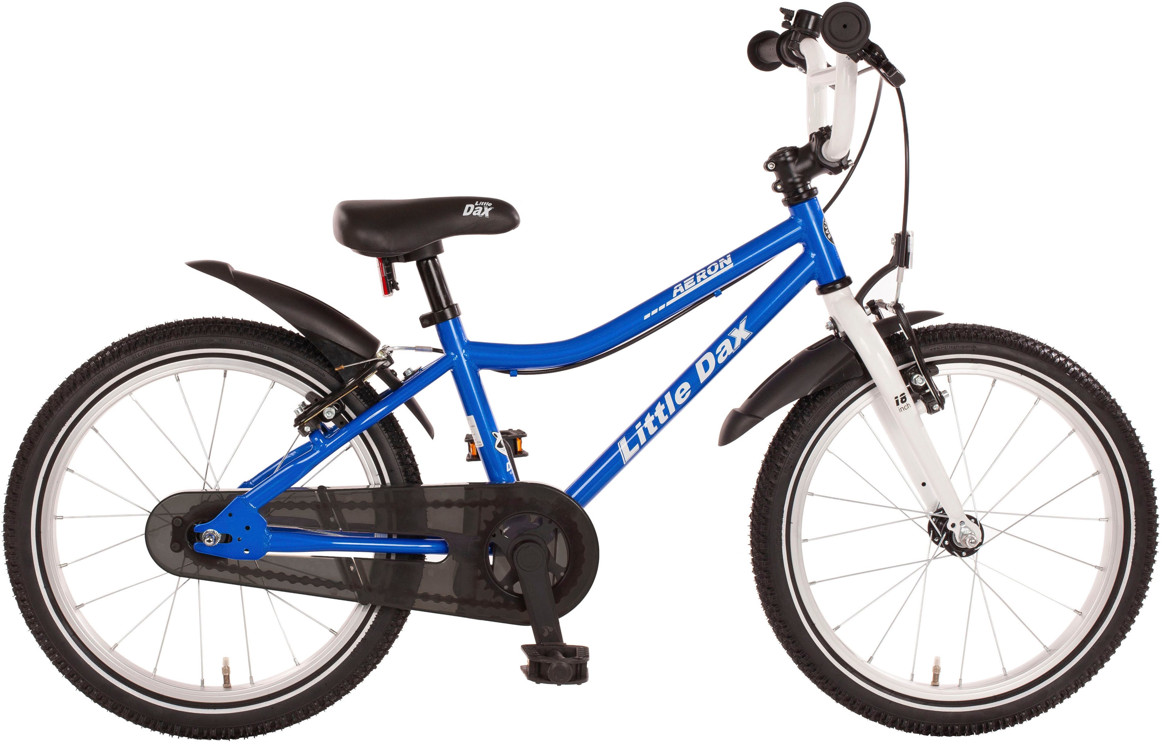 Bachtenkirch Kinderfahrrad 16" Little-Dax "AERON", blau, 1 Gang, ohne Schaltung