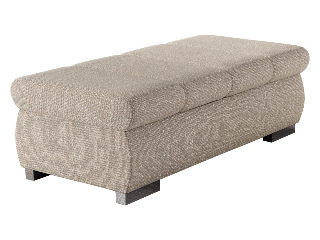 MIRJAN24 Polsterhocker Bangkok Groß, Holzkonstruktion, 120x60x39 günstig online kaufen