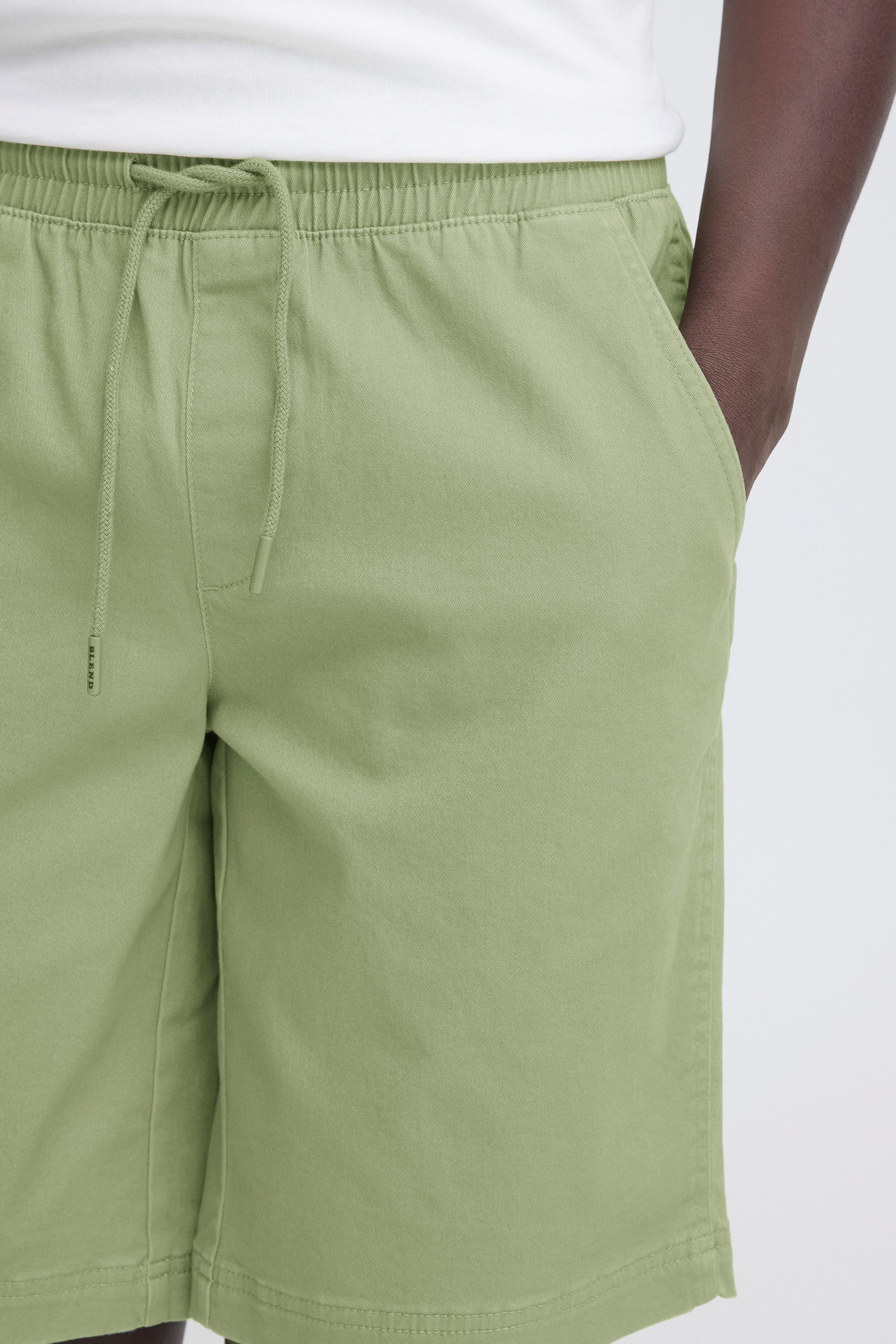 Blend Shorts BHMARCO REG PULL ON SHORTS aus Baumwollmischung, Regular Fit, pflegeleicht, elastisch – Bild 3 von 5