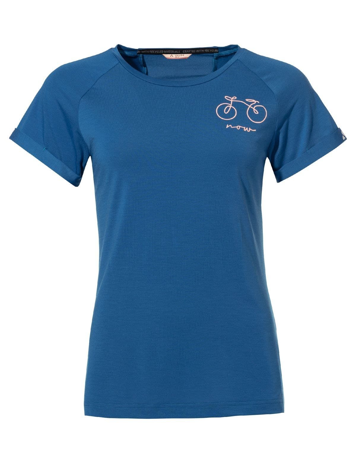 VAUDE T-Shirt Vaude Womens Cyclist 2 T-shirt Damen Kurzarm-Shirt Ultramarine