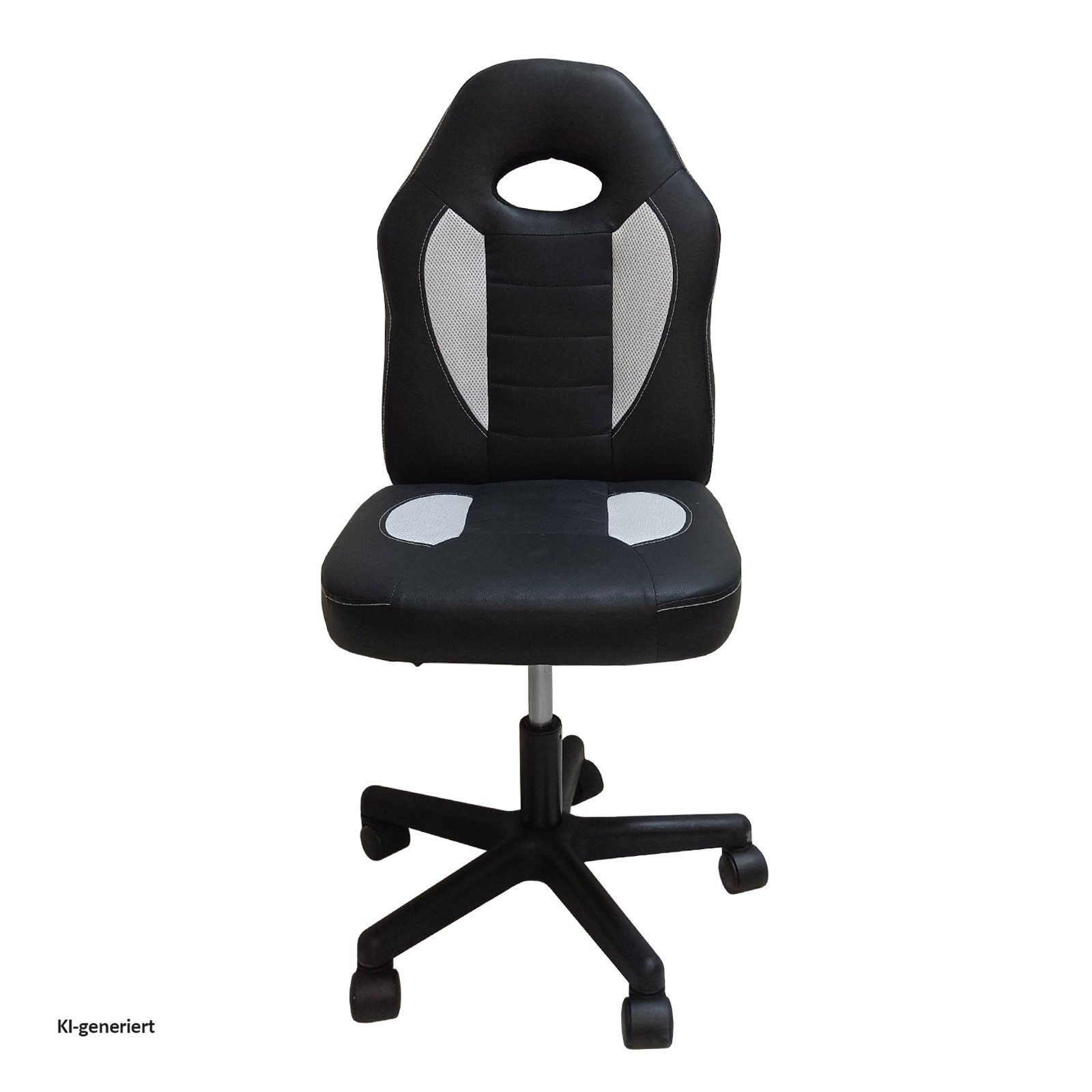 HTI-Living Drehstuhl Drehstuhl Daytona Smart Schwarz-Weiß (1 Stück, 1 St), Kunstlederbezug