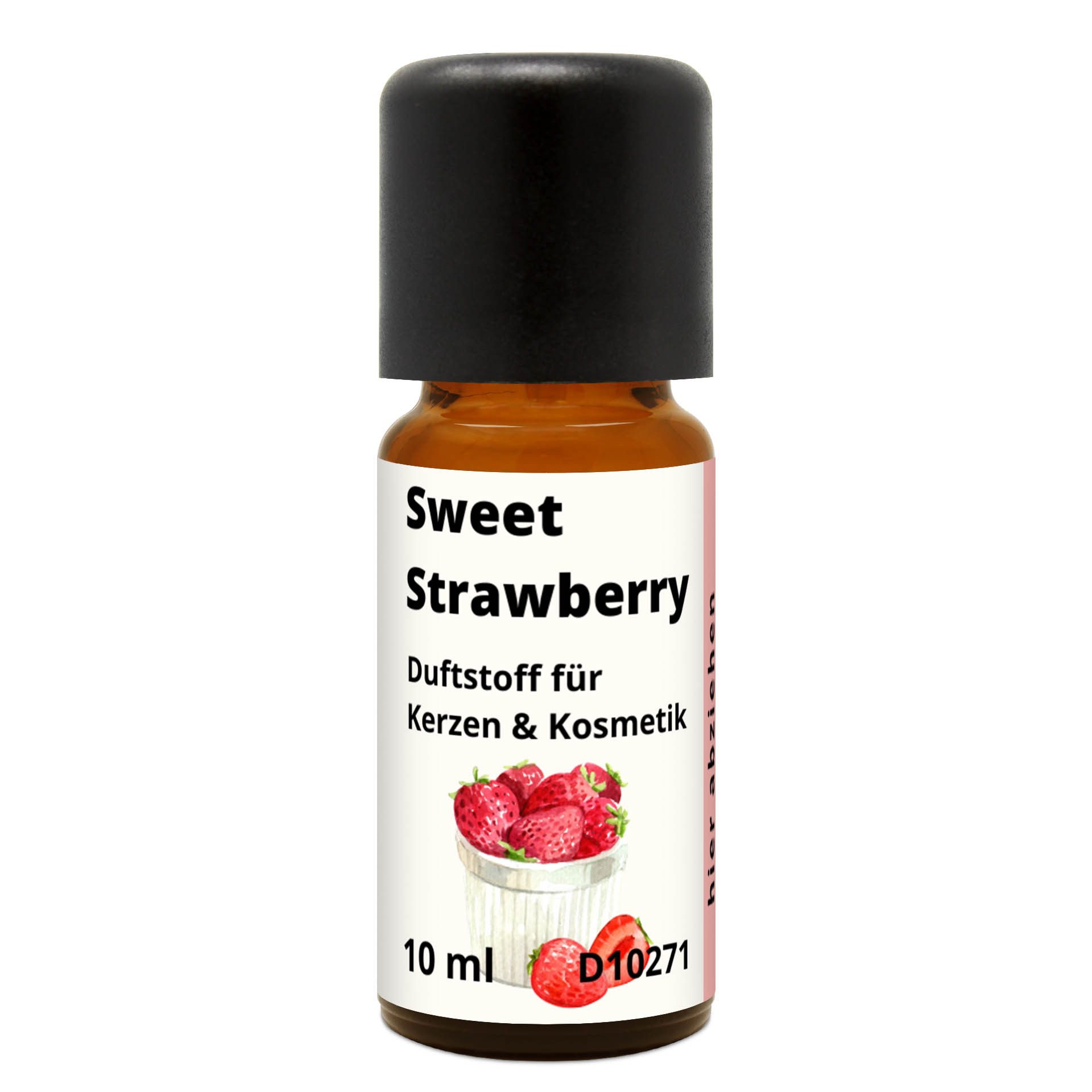 DistrEbution Duftöl Sweet Strawberry Duftstoff für Kerzen & Kosmetik