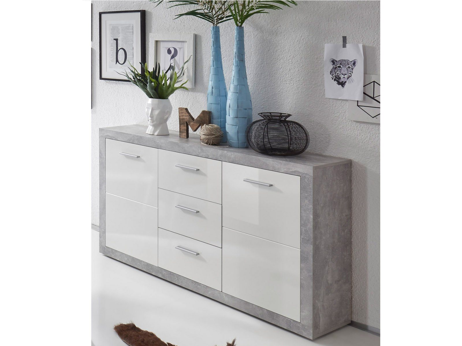 PREISBRECHER Sideboard Rio de Janeiro, 147 günstig online kaufen