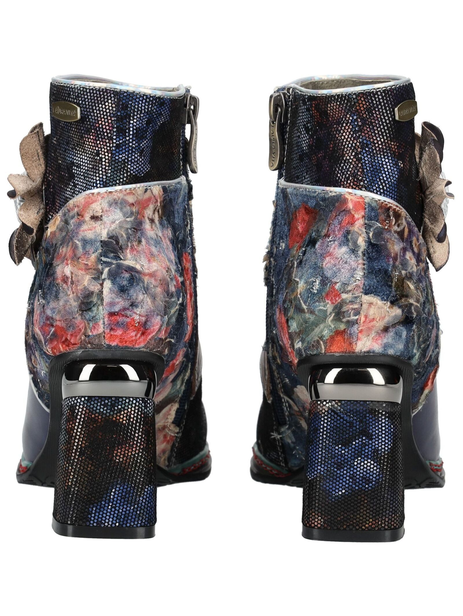 LAURA VITA LAURA VITA Stiefelette Leder/Textil High-Heel-Stiefelette